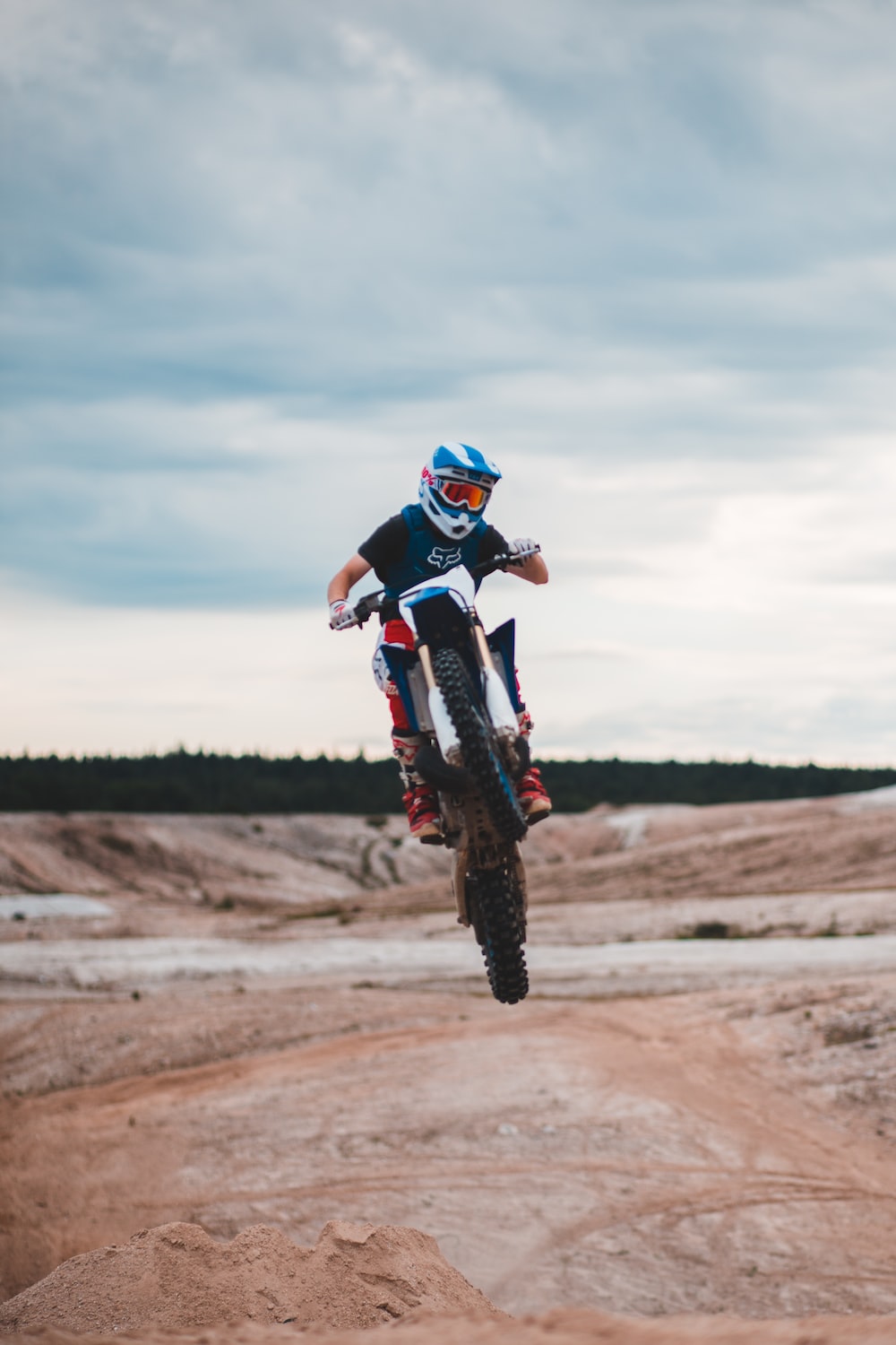 Blue Dirt Bike Wallpapers