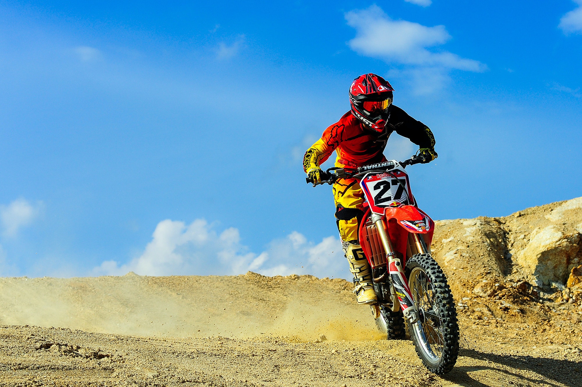 Blue Dirt Bike Wallpapers