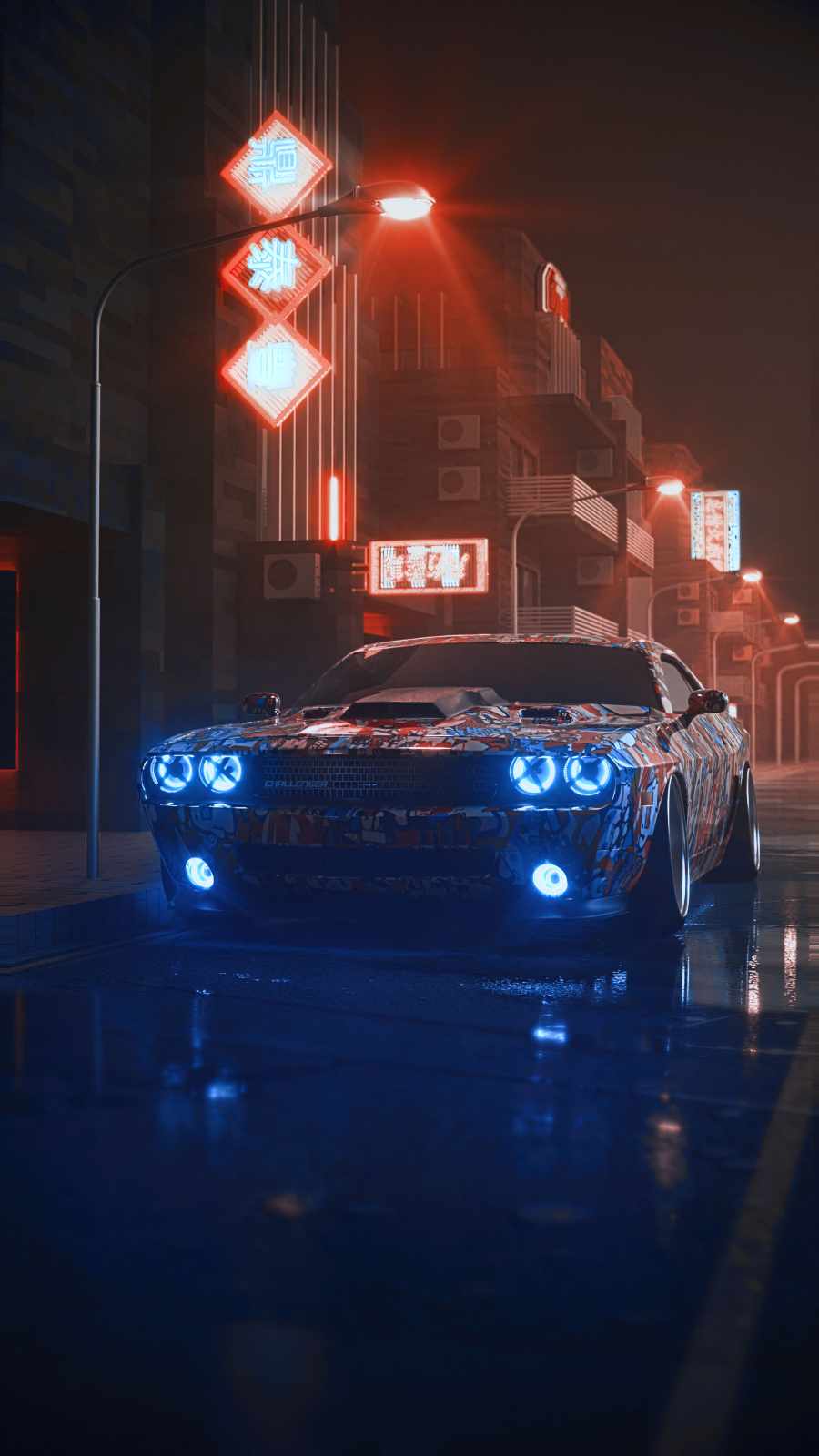 Blue Dodge Challenger Wallpapers