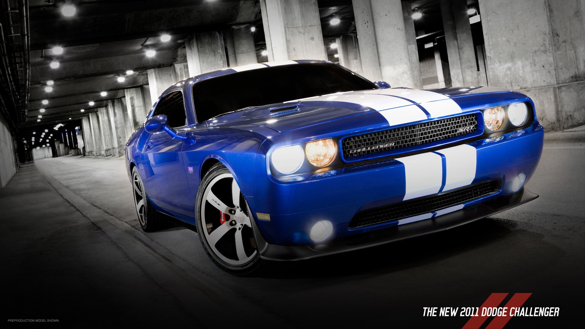 Blue Dodge Challenger Wallpapers