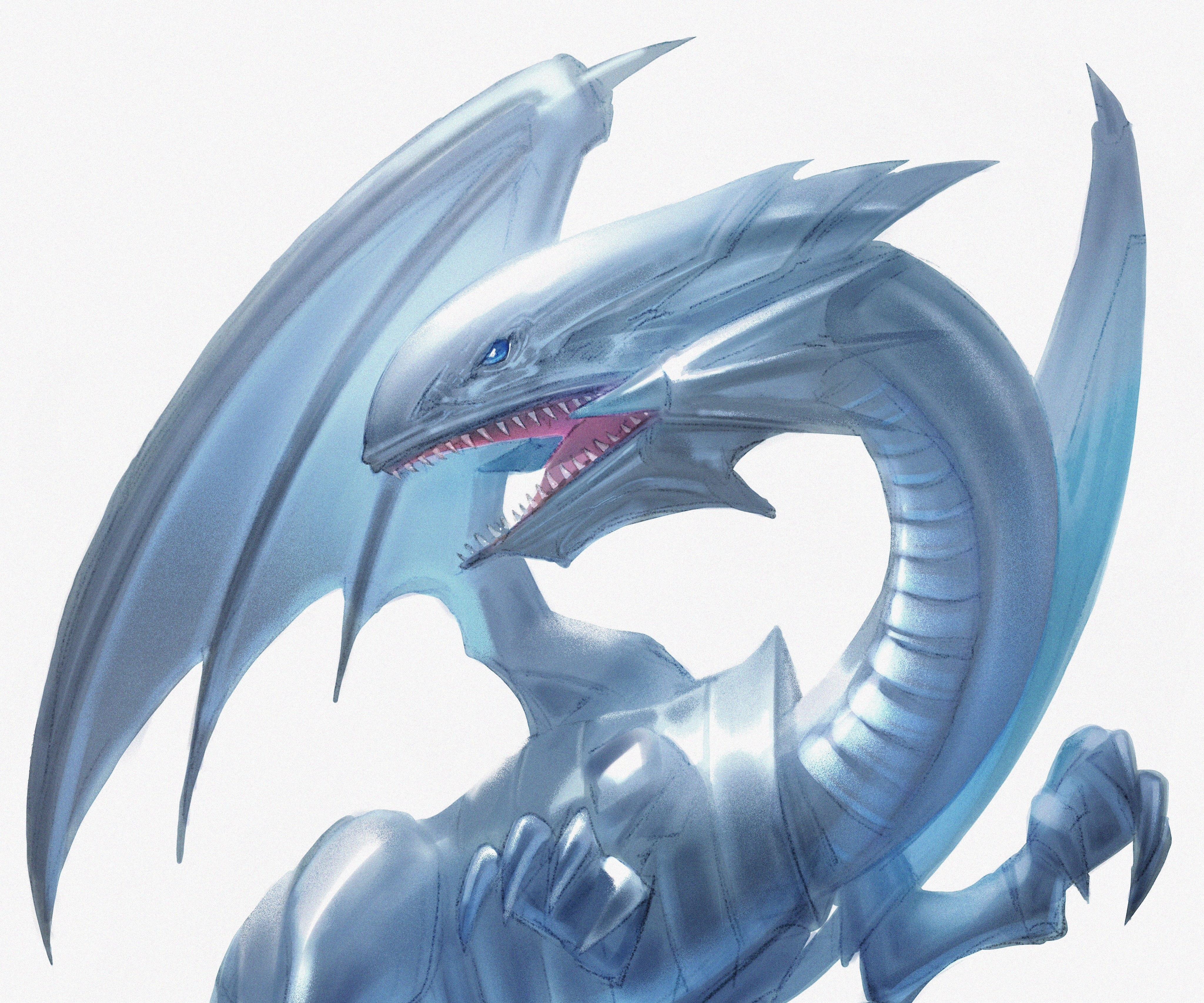 Blue Eyes White Dragon Wallpapers