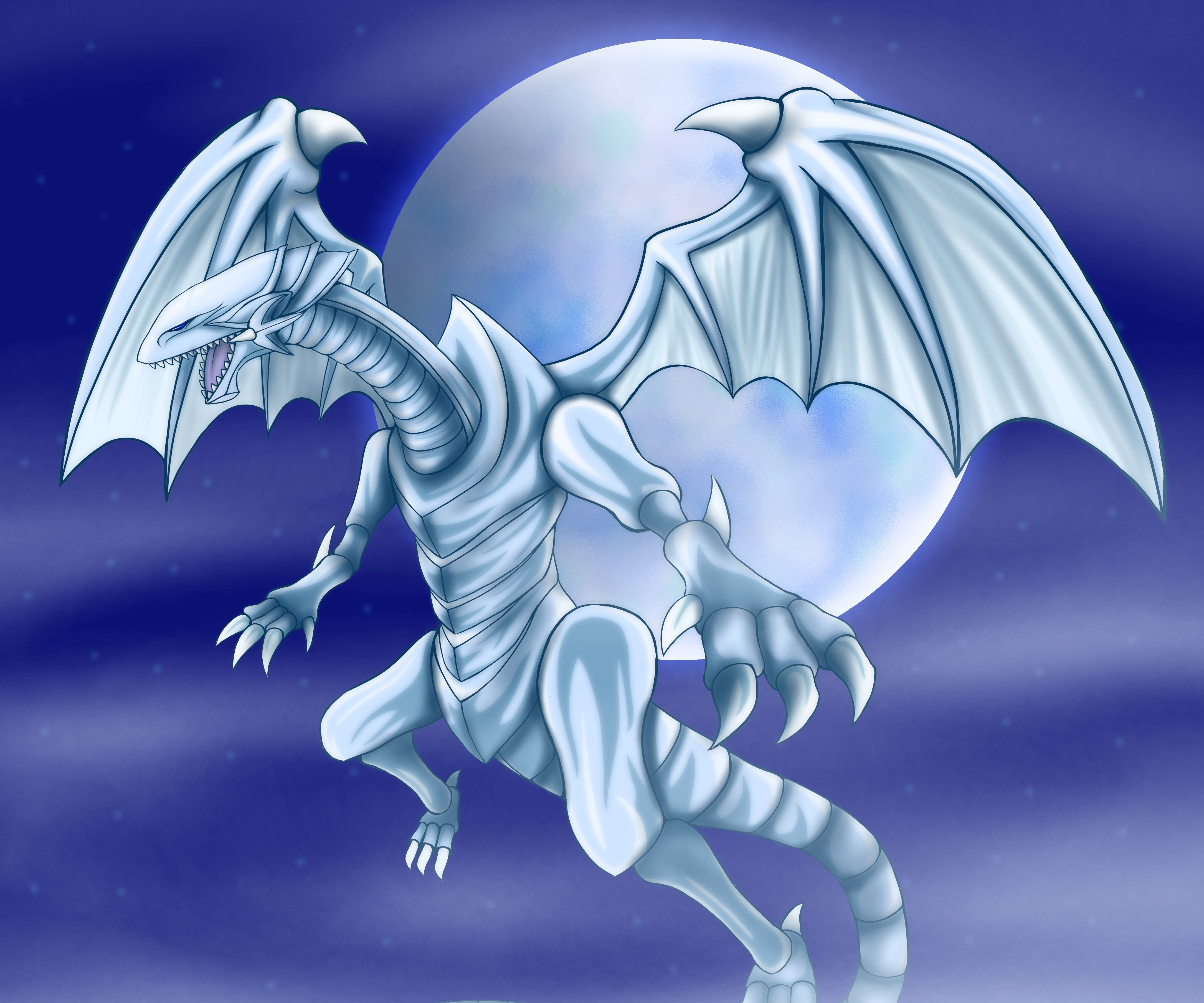 Blue Eyes White Dragon Wallpapers