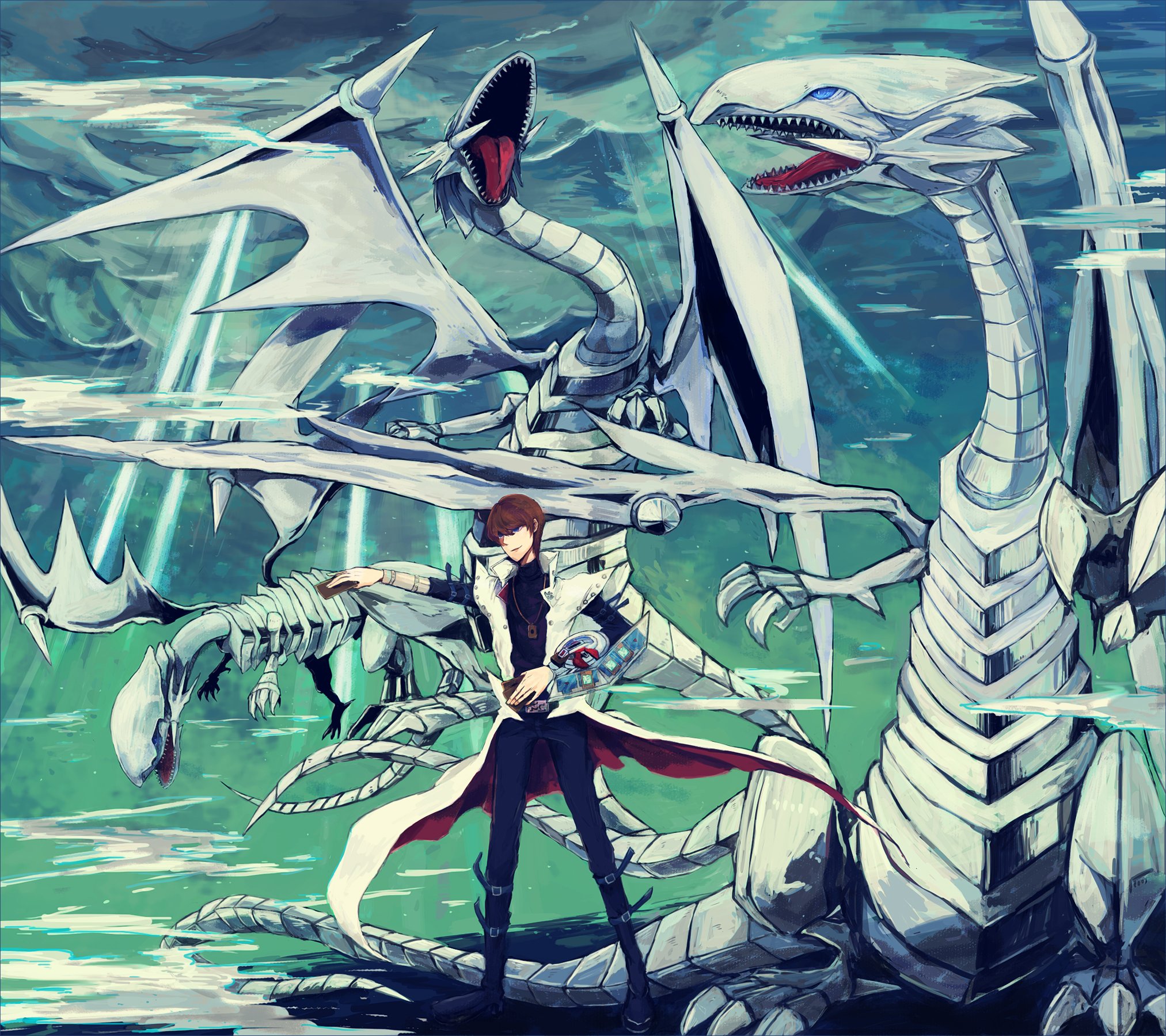 Blue Eyes White Dragon Wallpapers