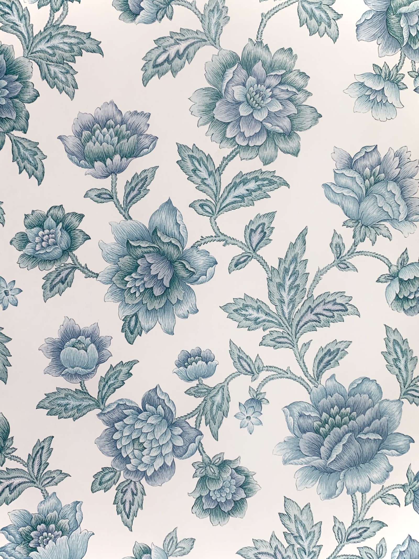 Blue Floral Wallpapers