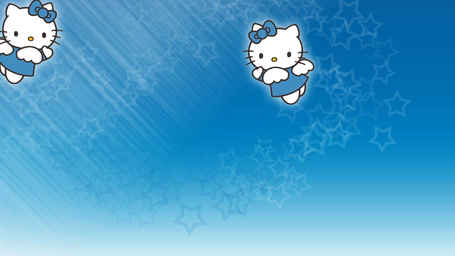 Blue Hello Kitty Wallpapers