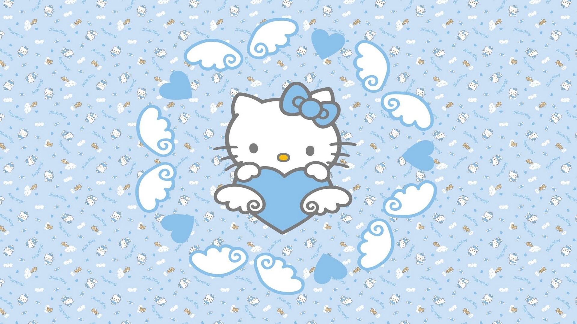 Blue Hello Kitty Wallpapers