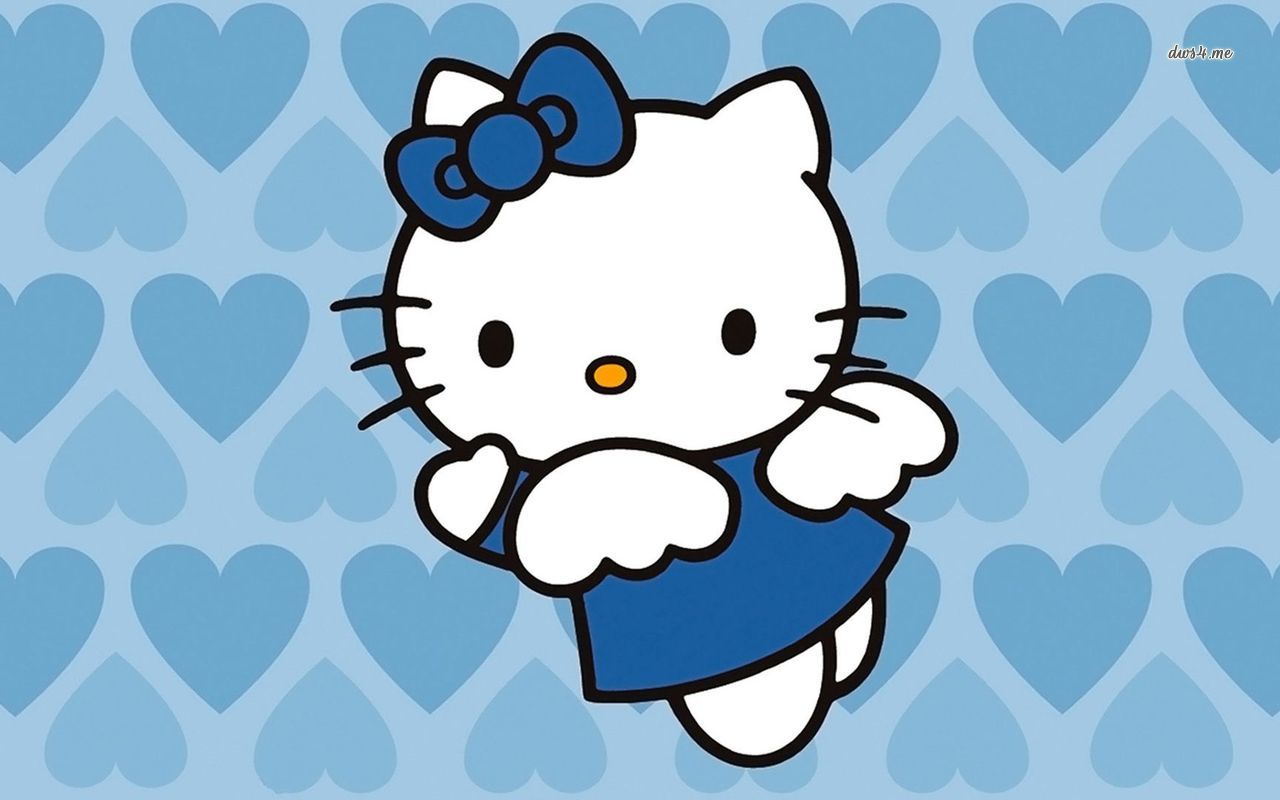 Blue Hello Kitty Wallpapers