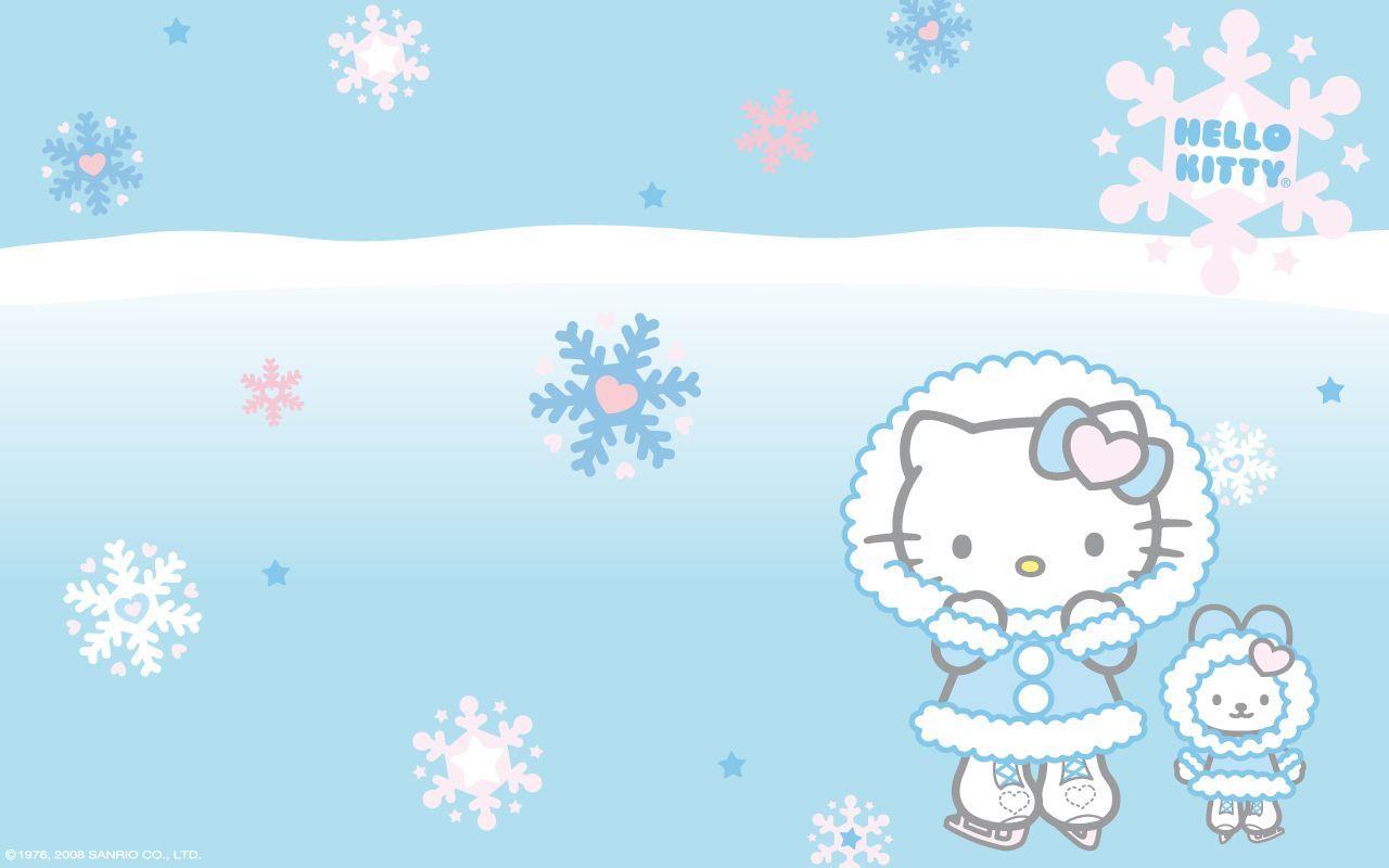 Blue Hello Kitty Wallpapers