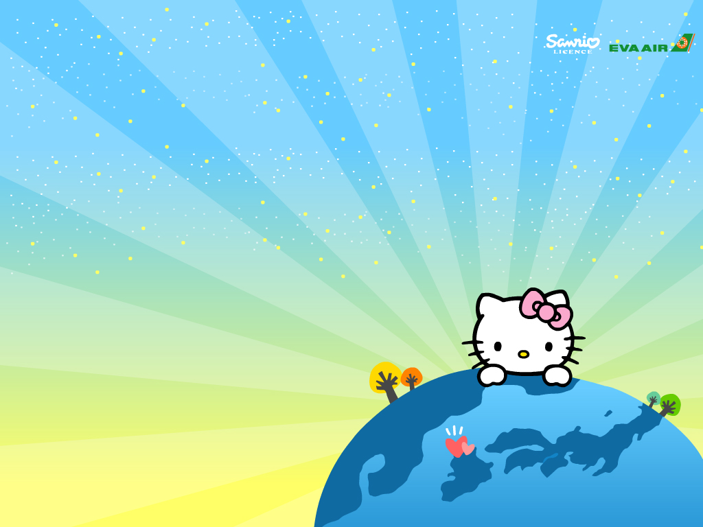 Blue Hello Kitty Wallpapers