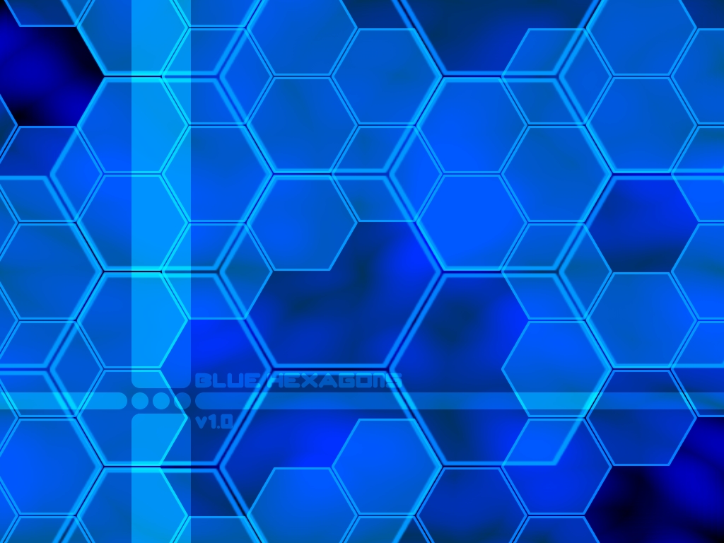 Blue Hexagon Wallpapers