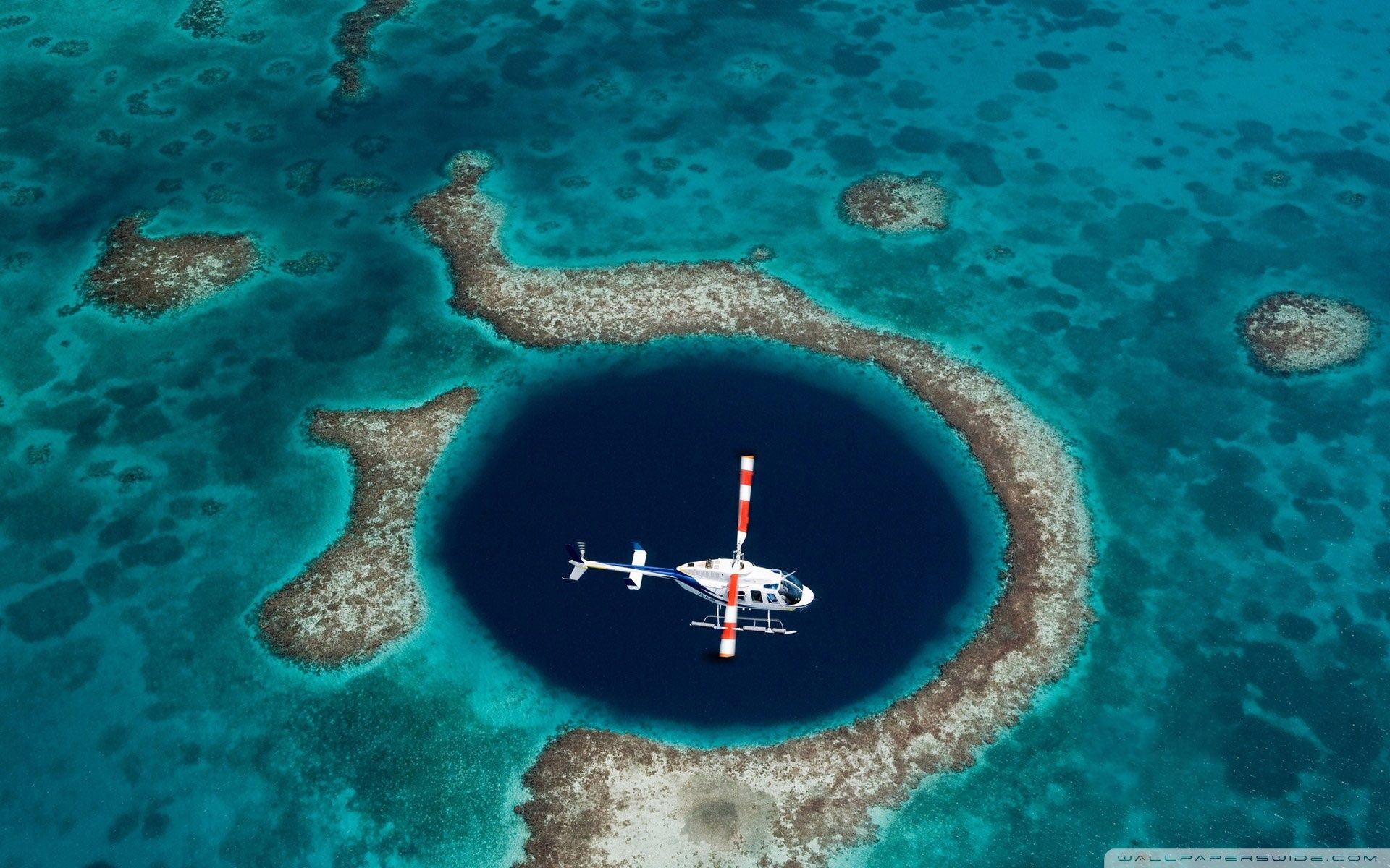 Blue Hole In Space Wallpapers