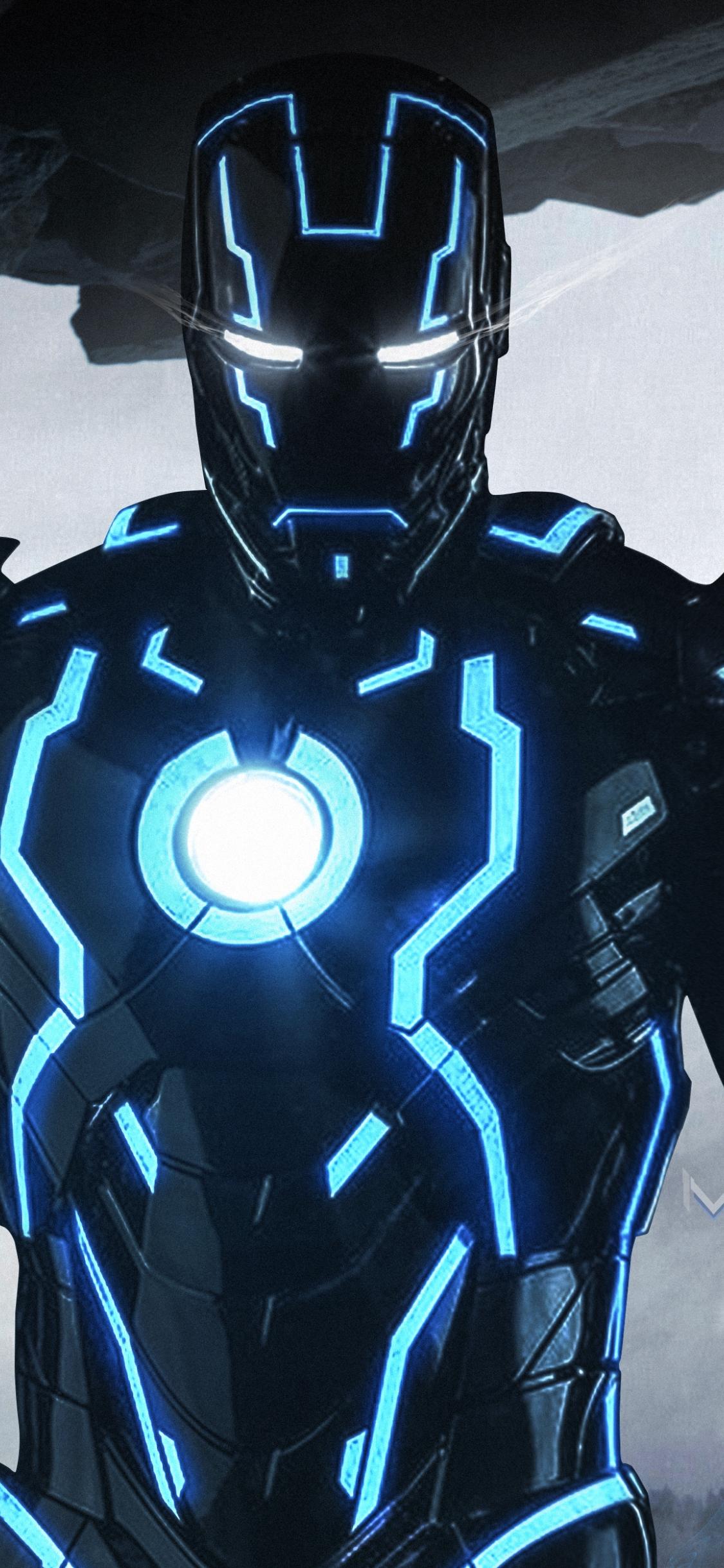 Blue Iron Man Wallpapers