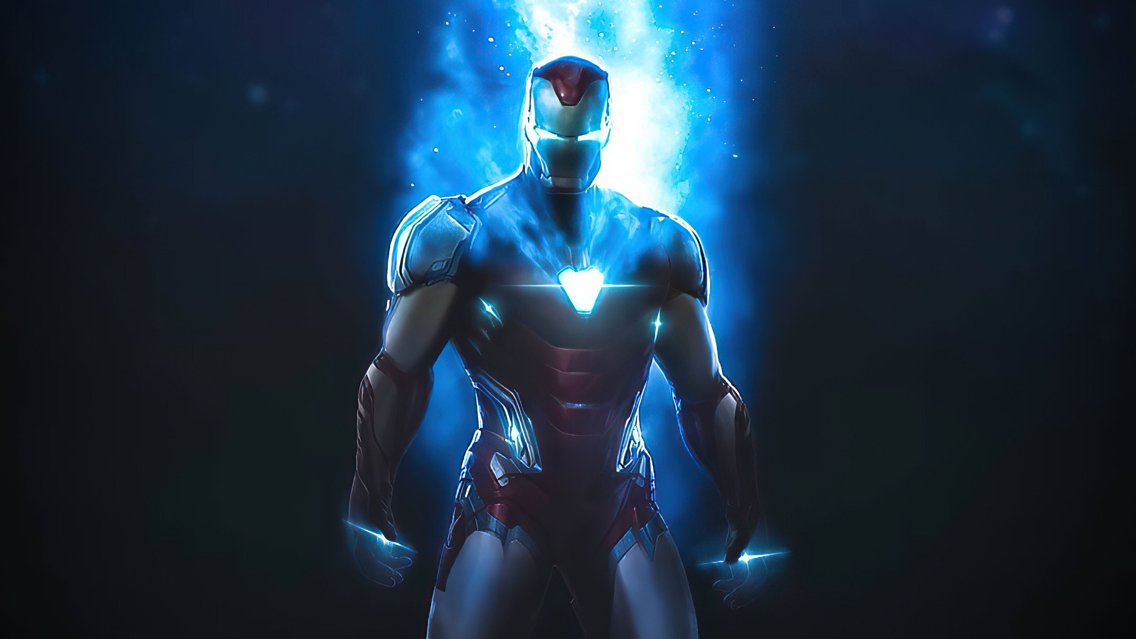 Blue Iron Man Wallpapers