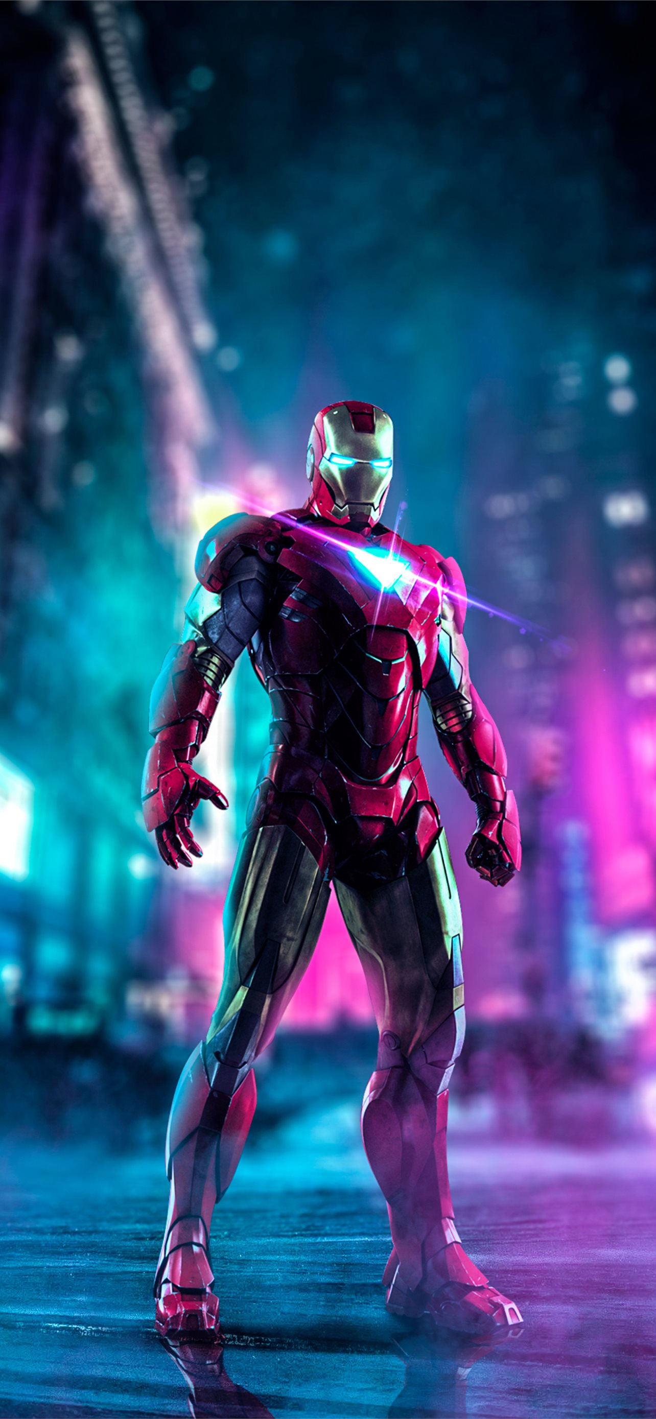 Blue Iron Man Wallpapers