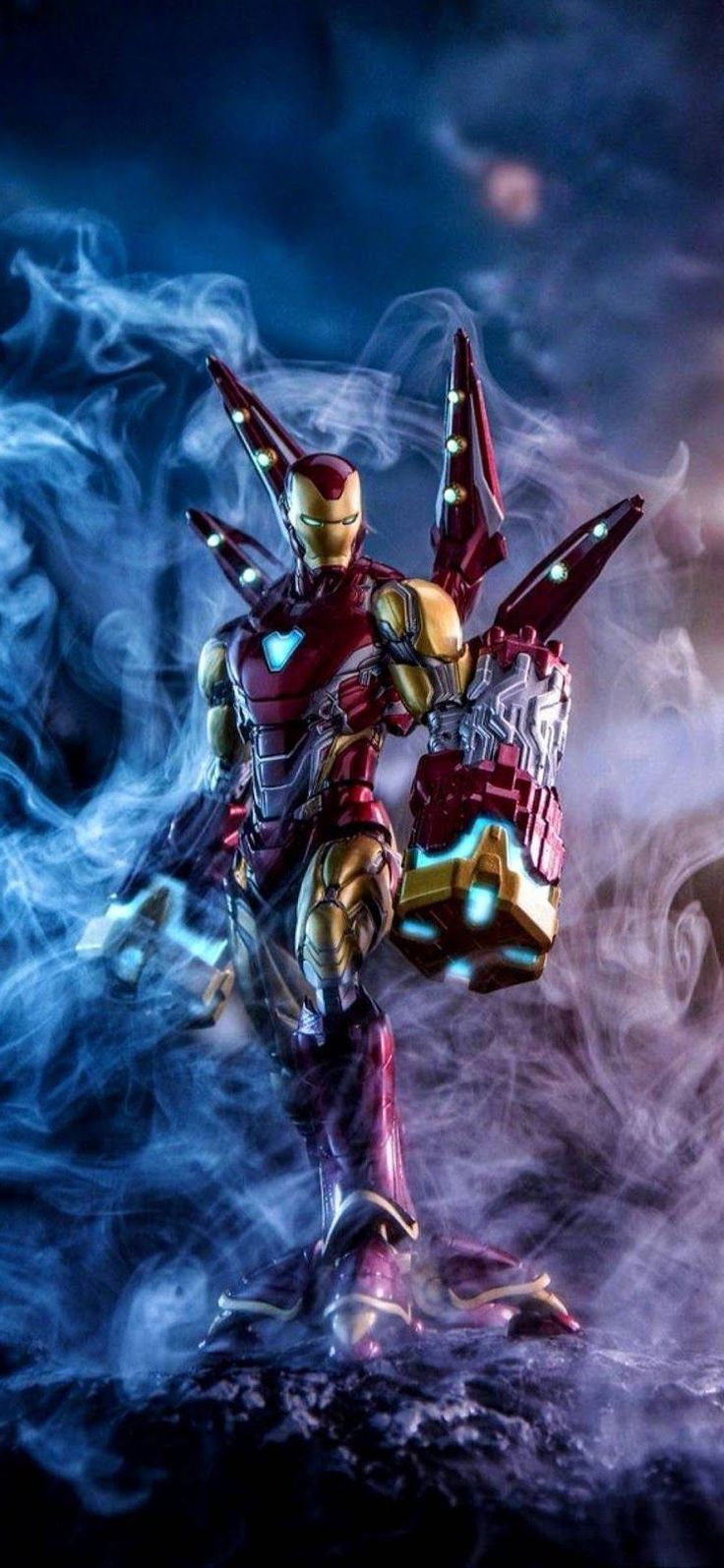 Blue Iron Man Wallpapers