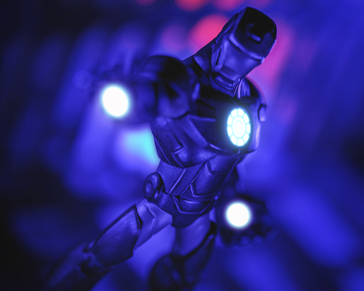 Blue Iron Man Wallpapers