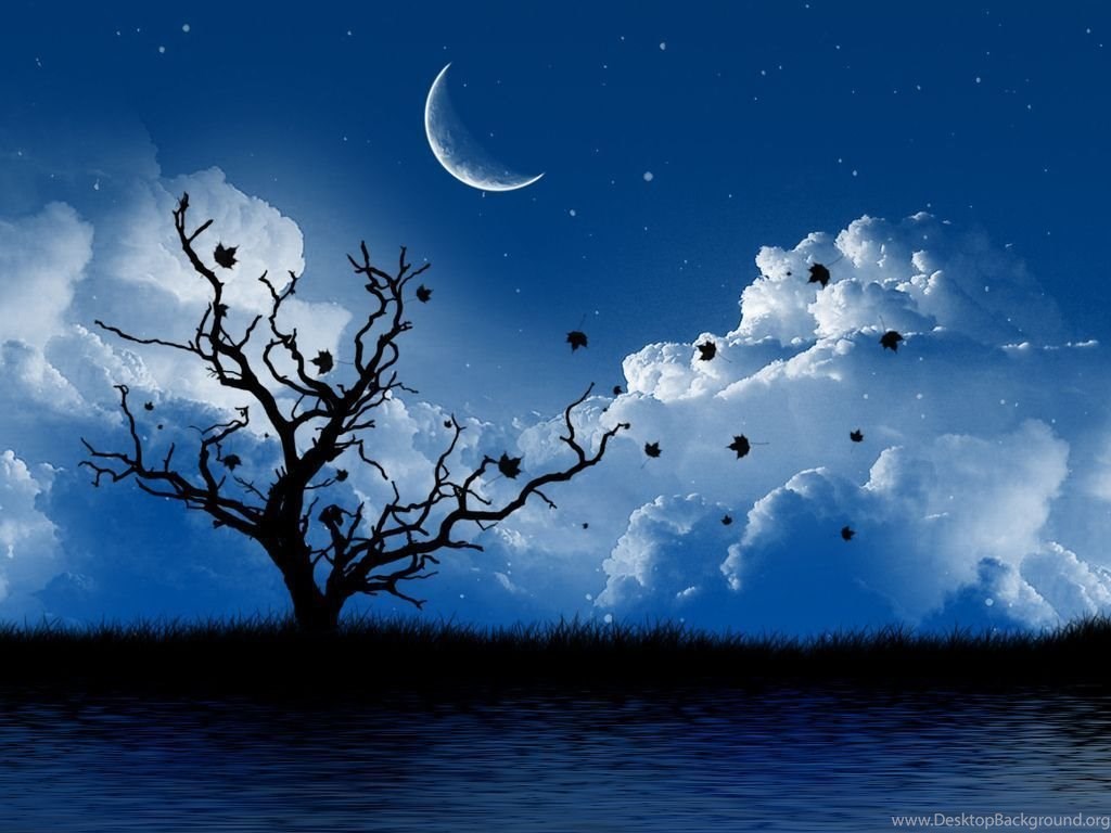 Blue Moon Landscapes Wallpapers