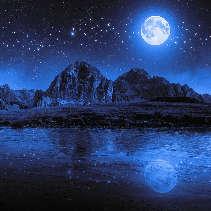 Blue Moon Landscapes Wallpapers