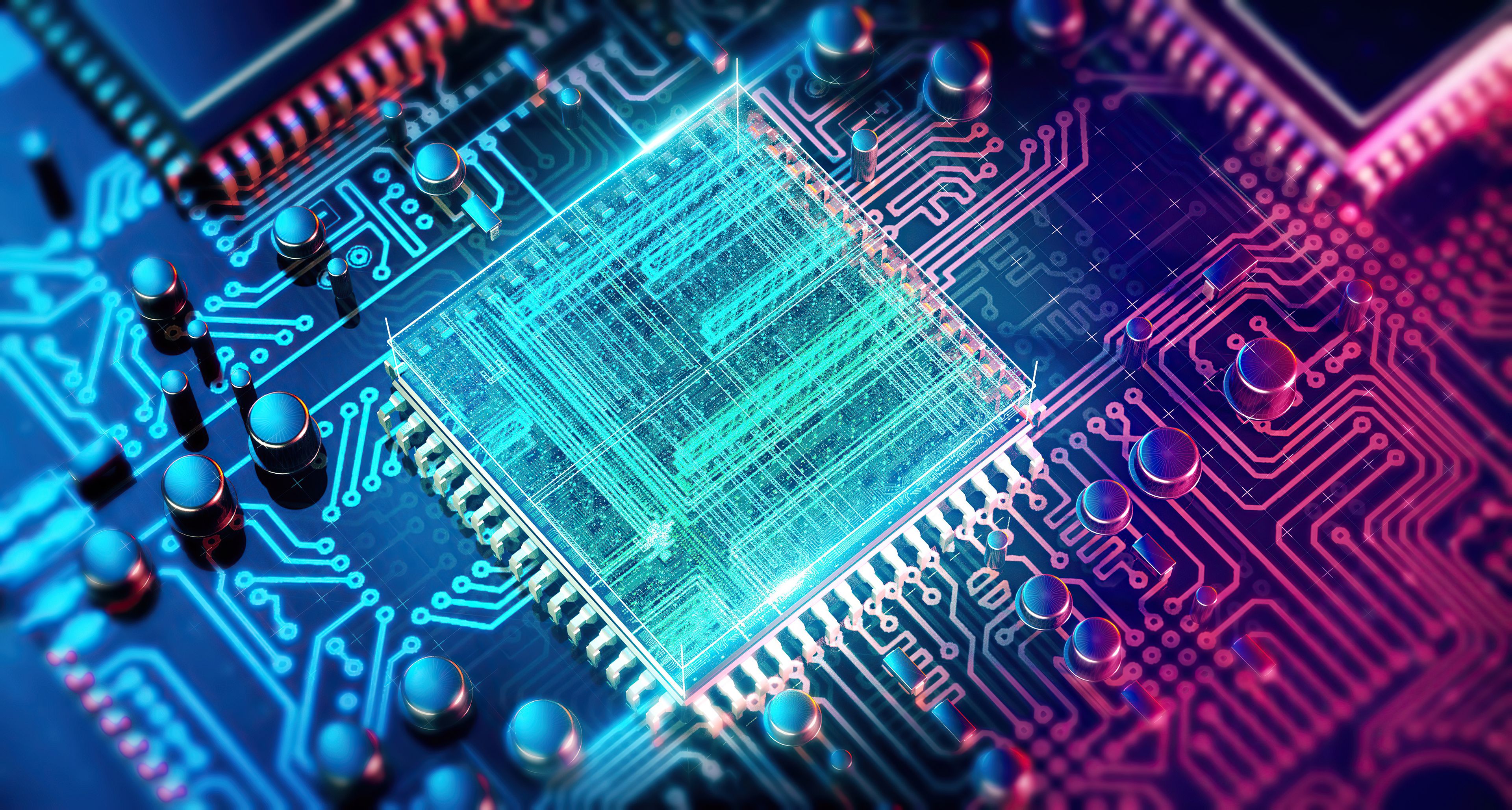 Blue Motherboard Wallpapers