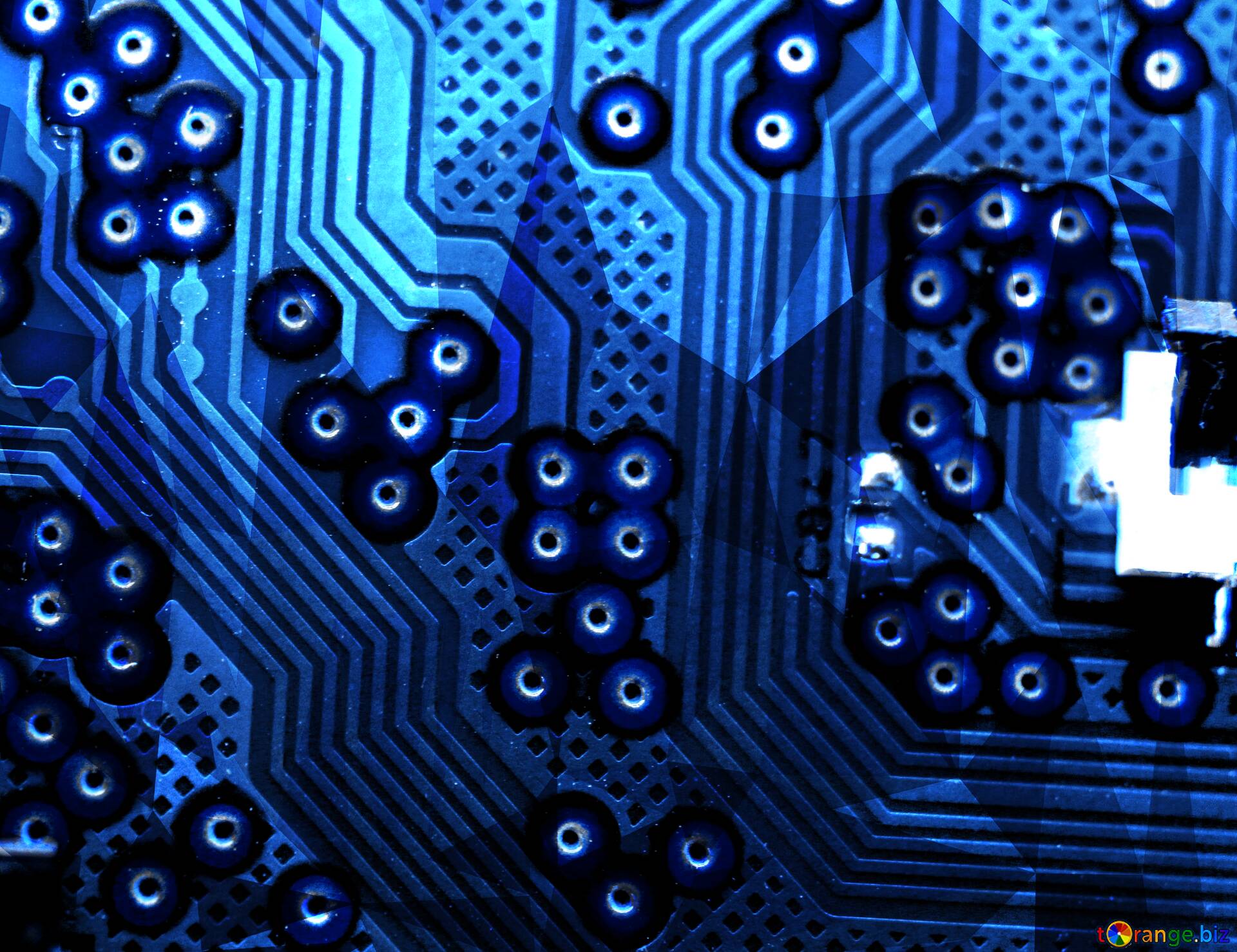 Blue Motherboard Wallpapers