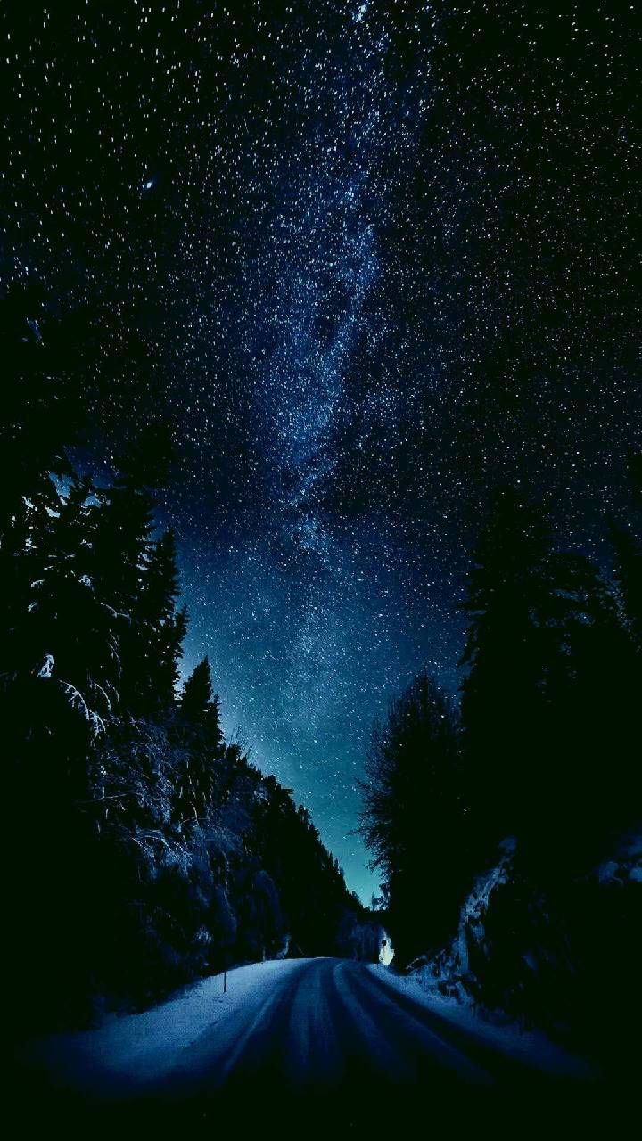 Blue Night Sky Wallpapers