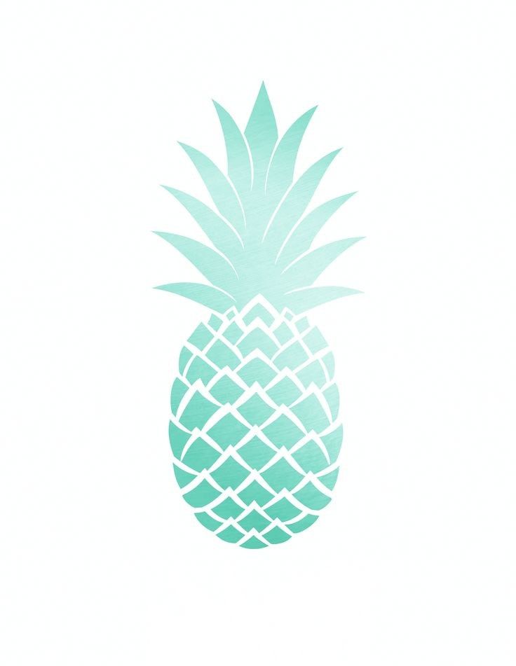 Blue Pineapple Wallpapers