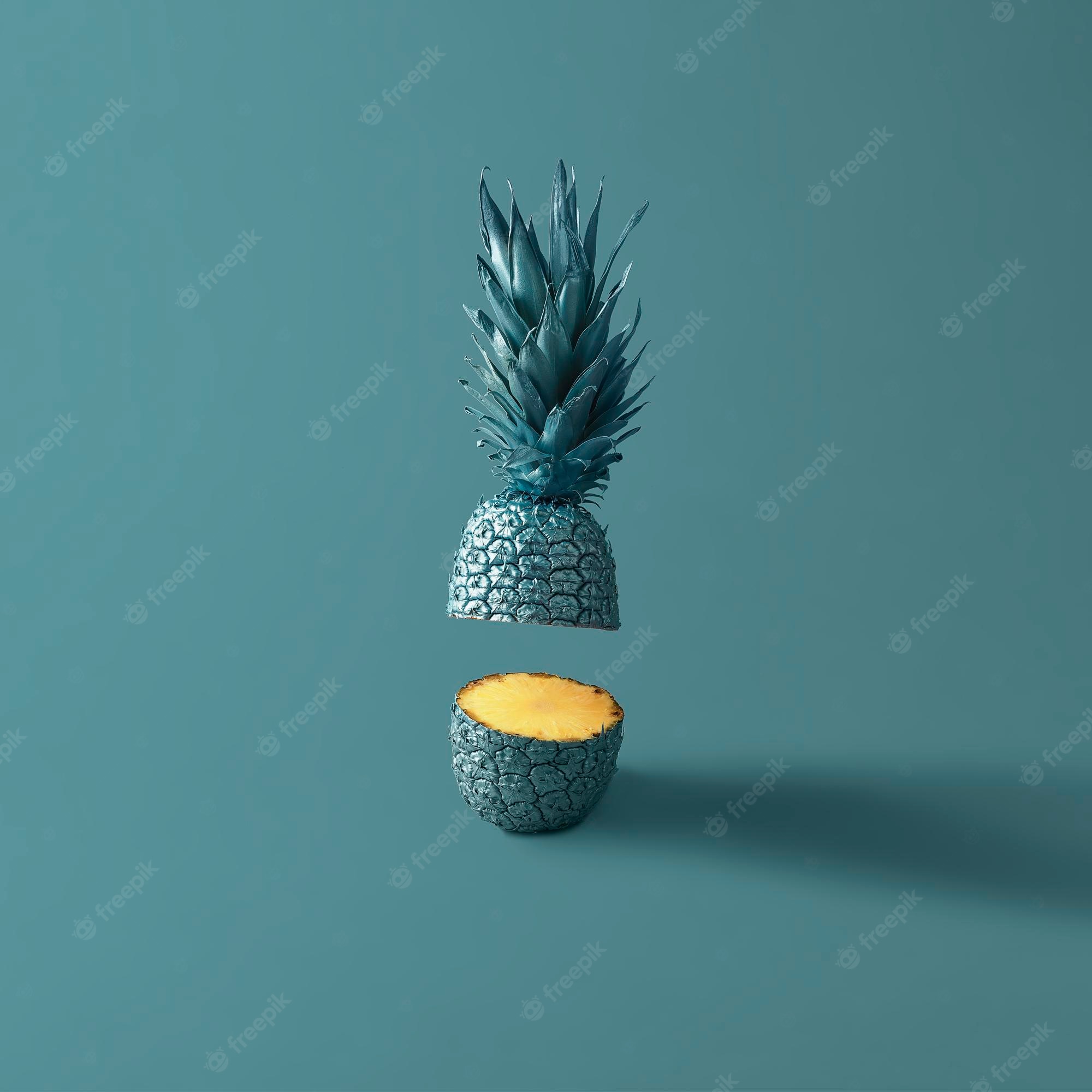 Blue Pineapple Wallpapers