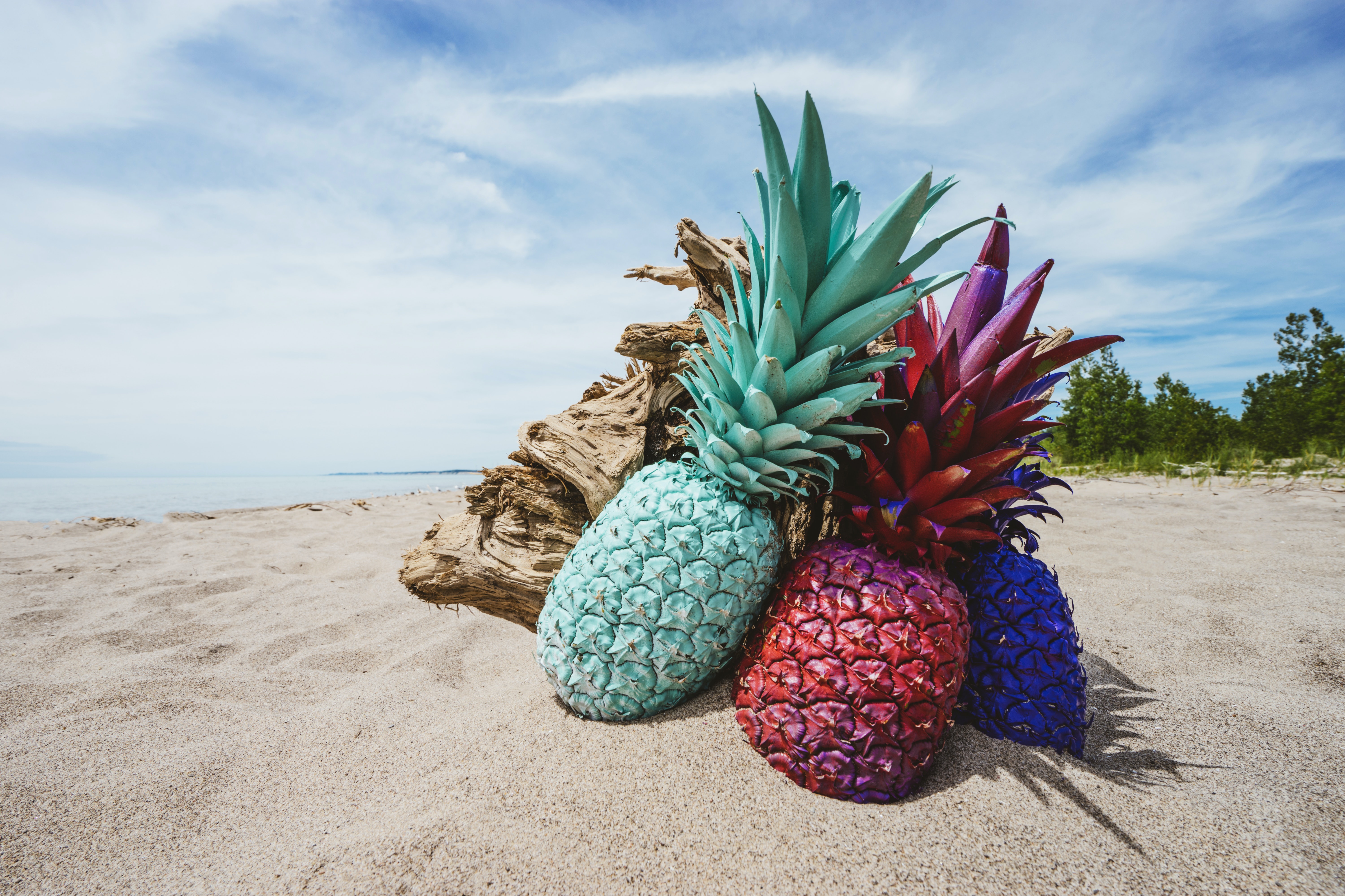 Blue Pineapple Wallpapers