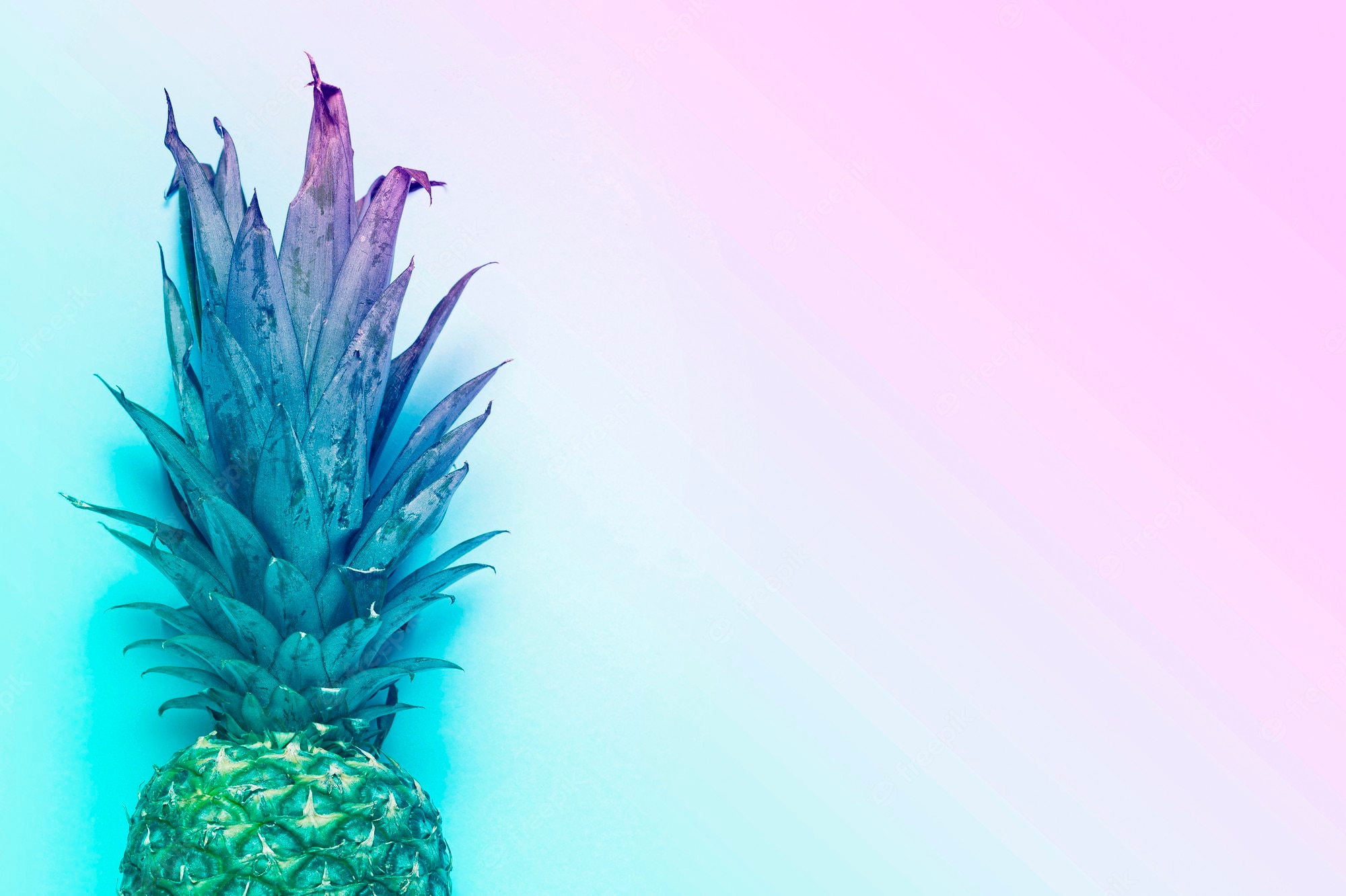 Blue Pineapple Wallpapers