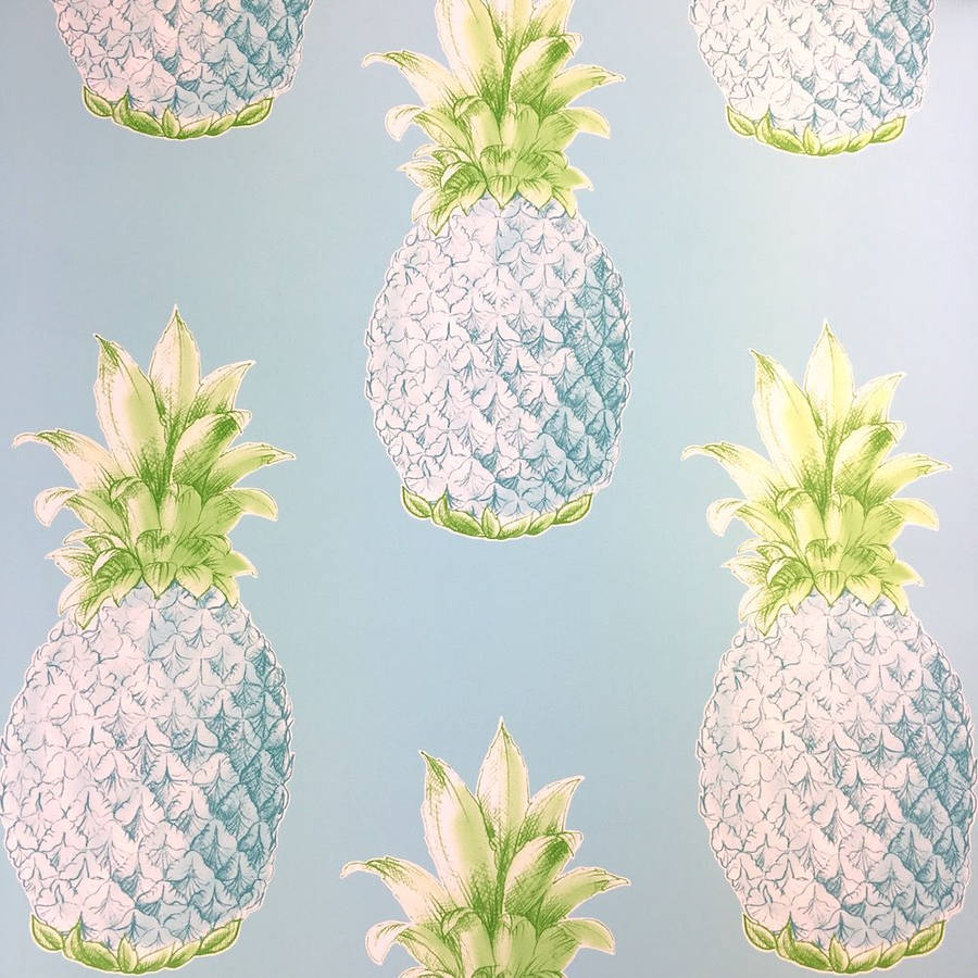 Blue Pineapple Wallpapers