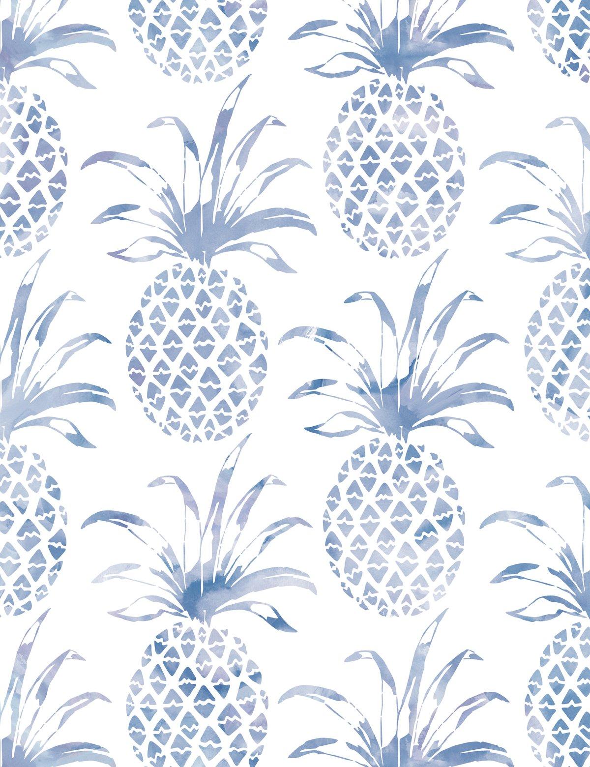 Blue Pineapple Wallpapers