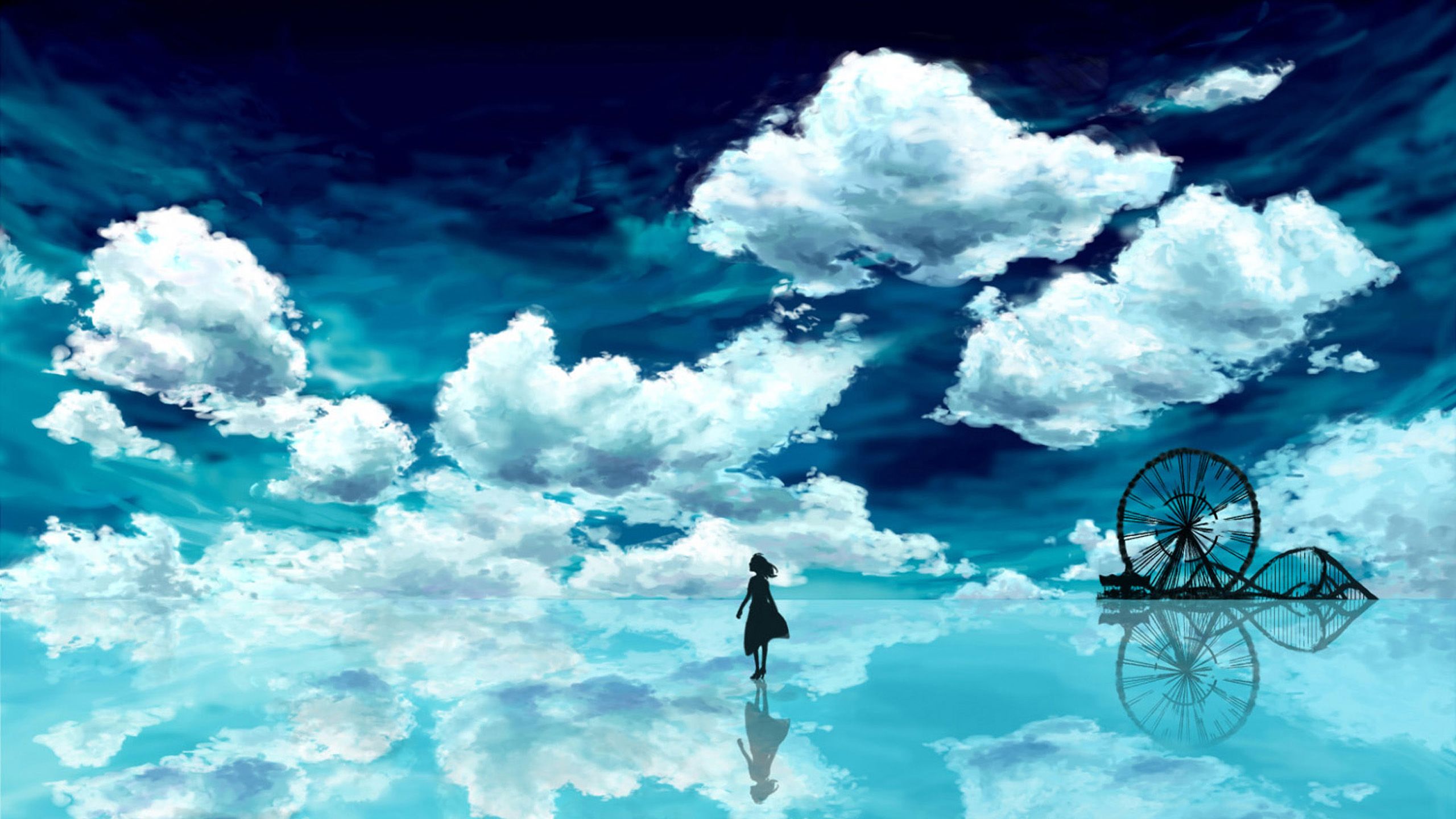 Blue Skies Art Wallpapers