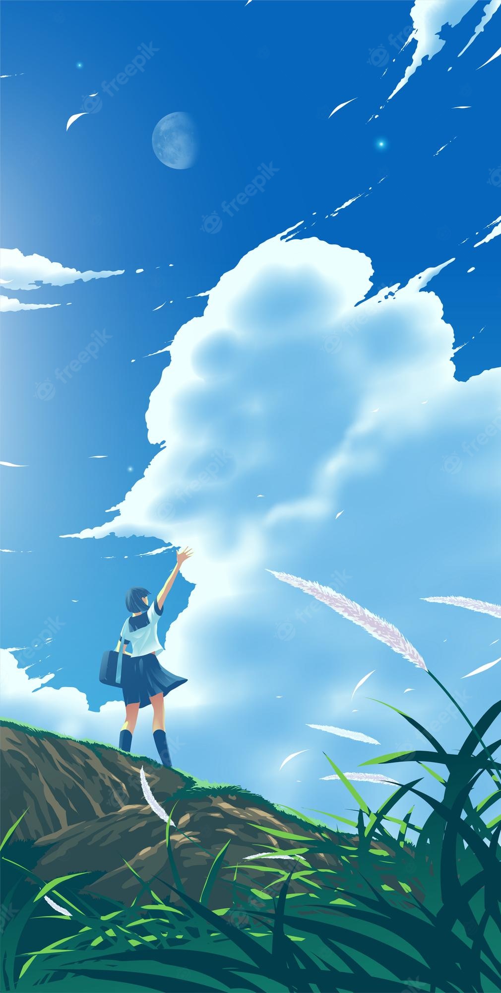 Blue Skies Art Wallpapers