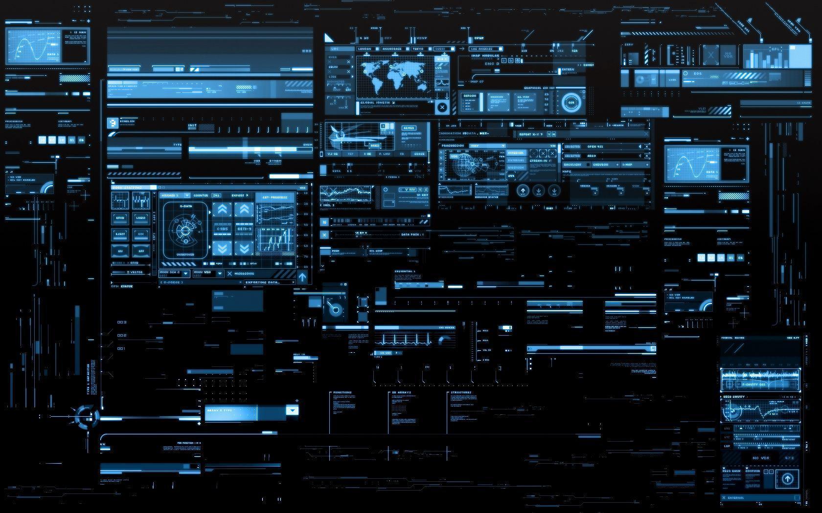 Blue Tech Wallpapers