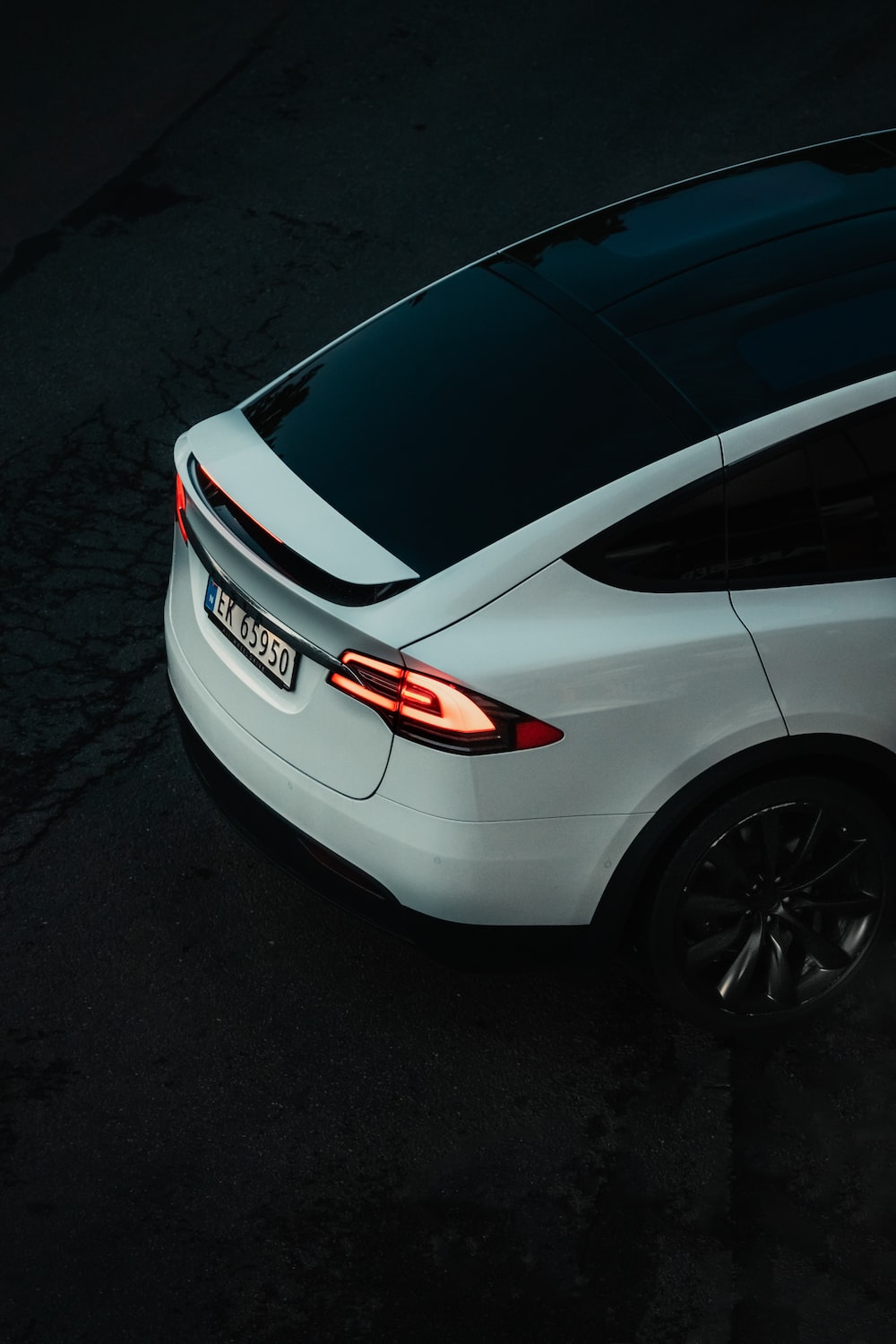 Blue Tesla Model X Wallpapers