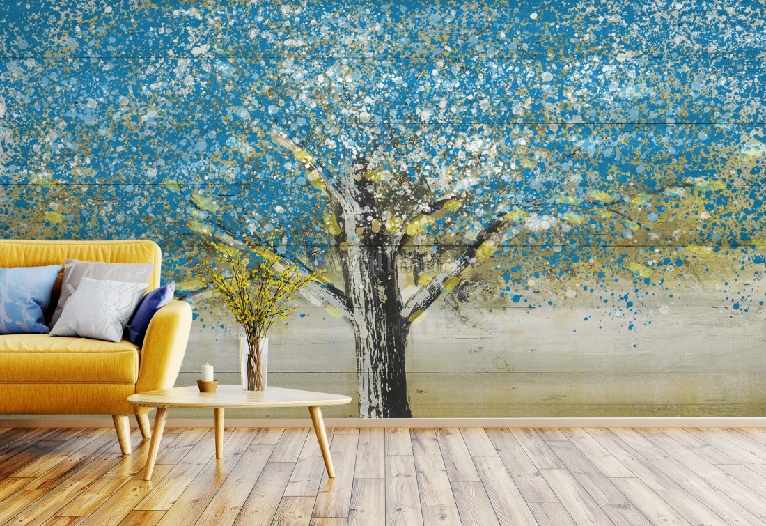 Blue Trees Wallpapers