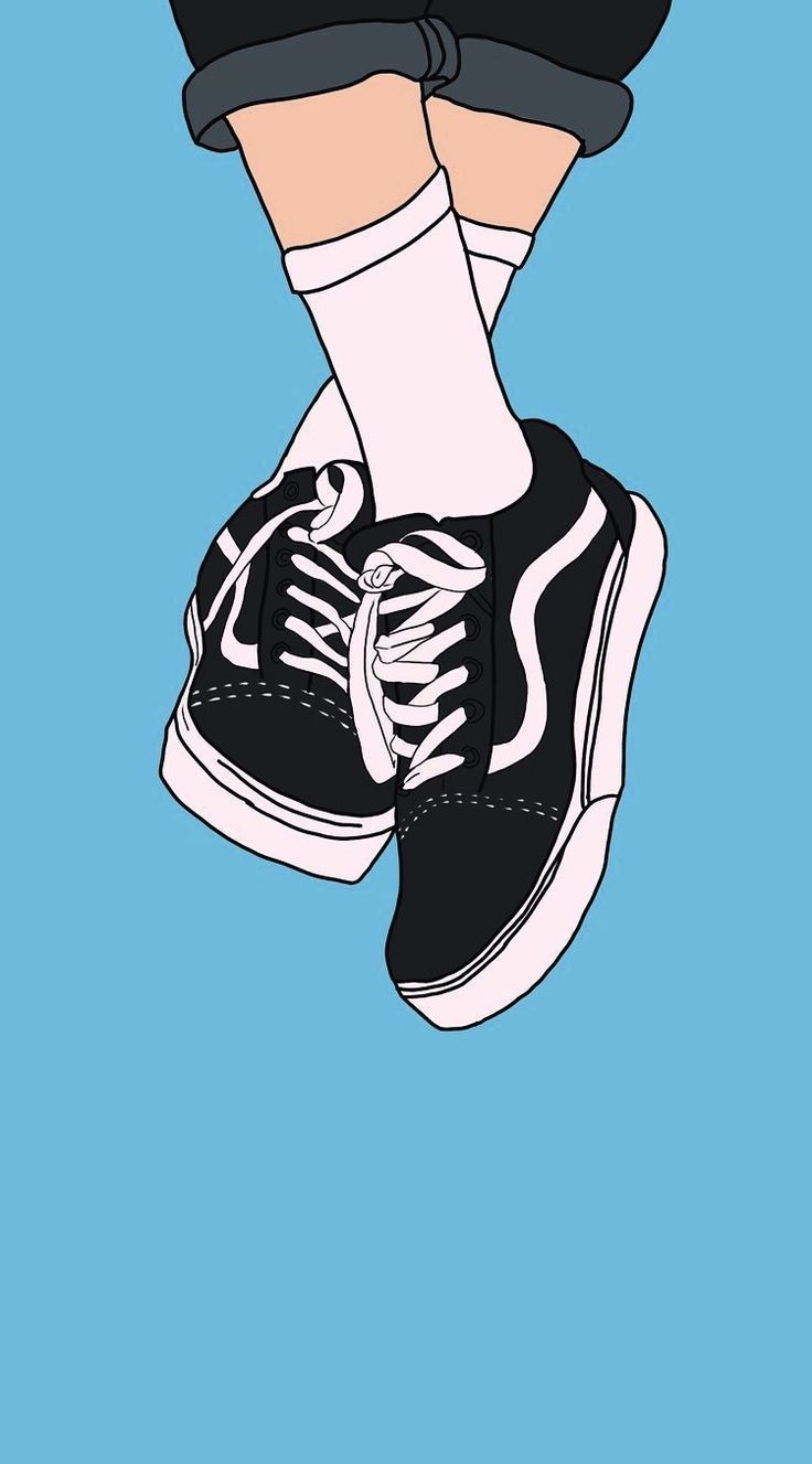 Blue Vans Aesthetic Wallpapers