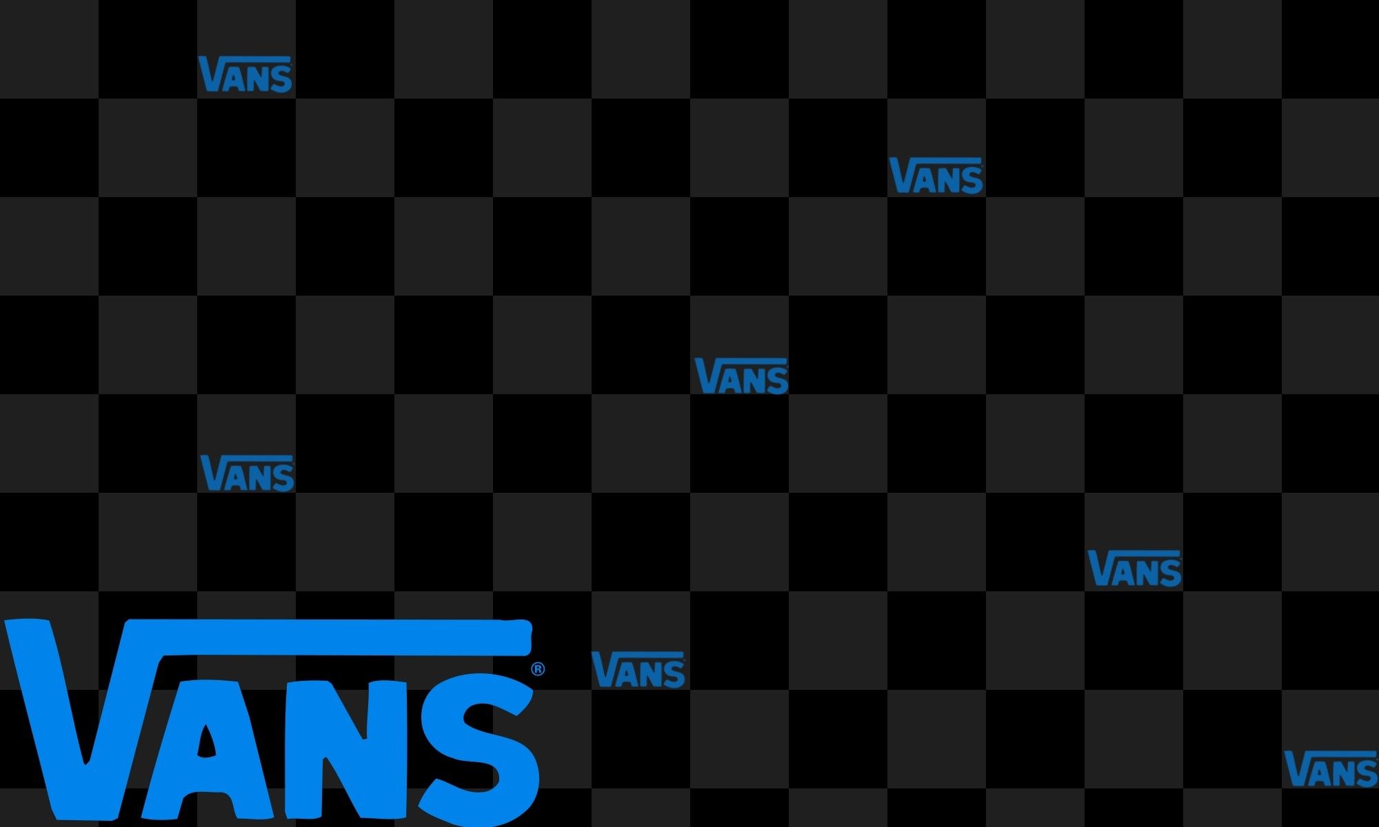 Blue Vans Aesthetic Wallpapers