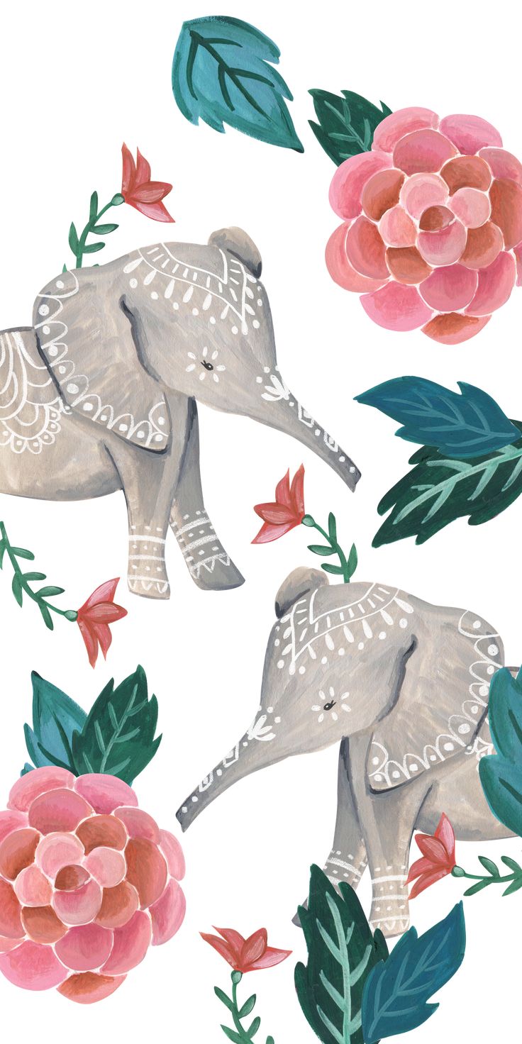 Boho Elephant Wallpapers