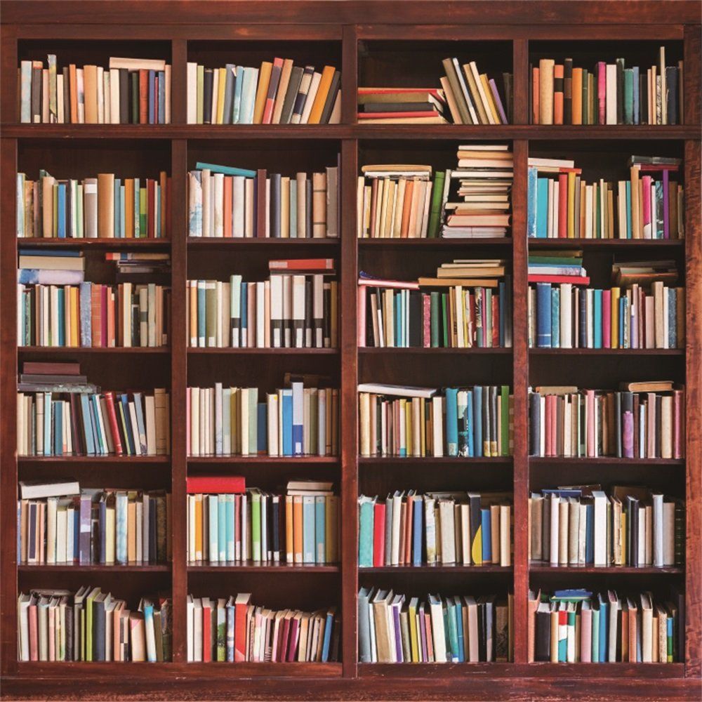 Books On Shelves Wallpapers