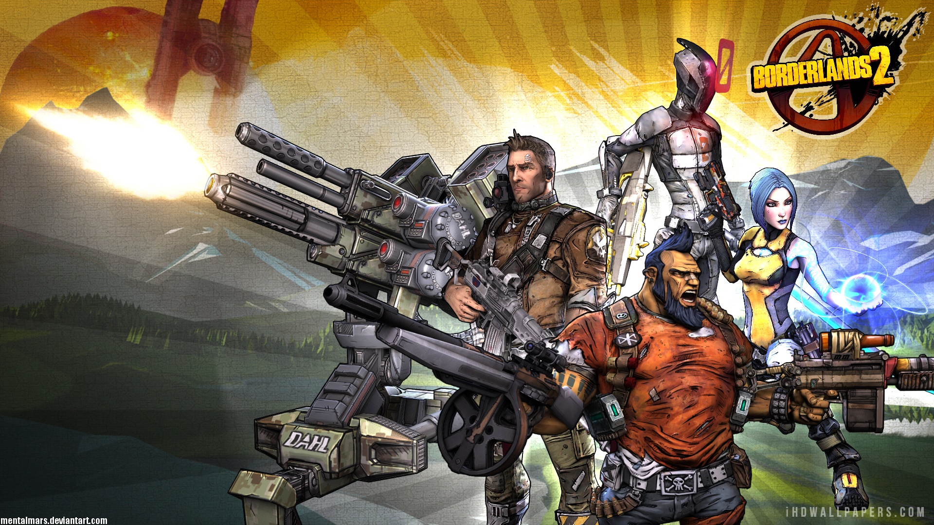 Borderlands 2 Iphone Wallpapers