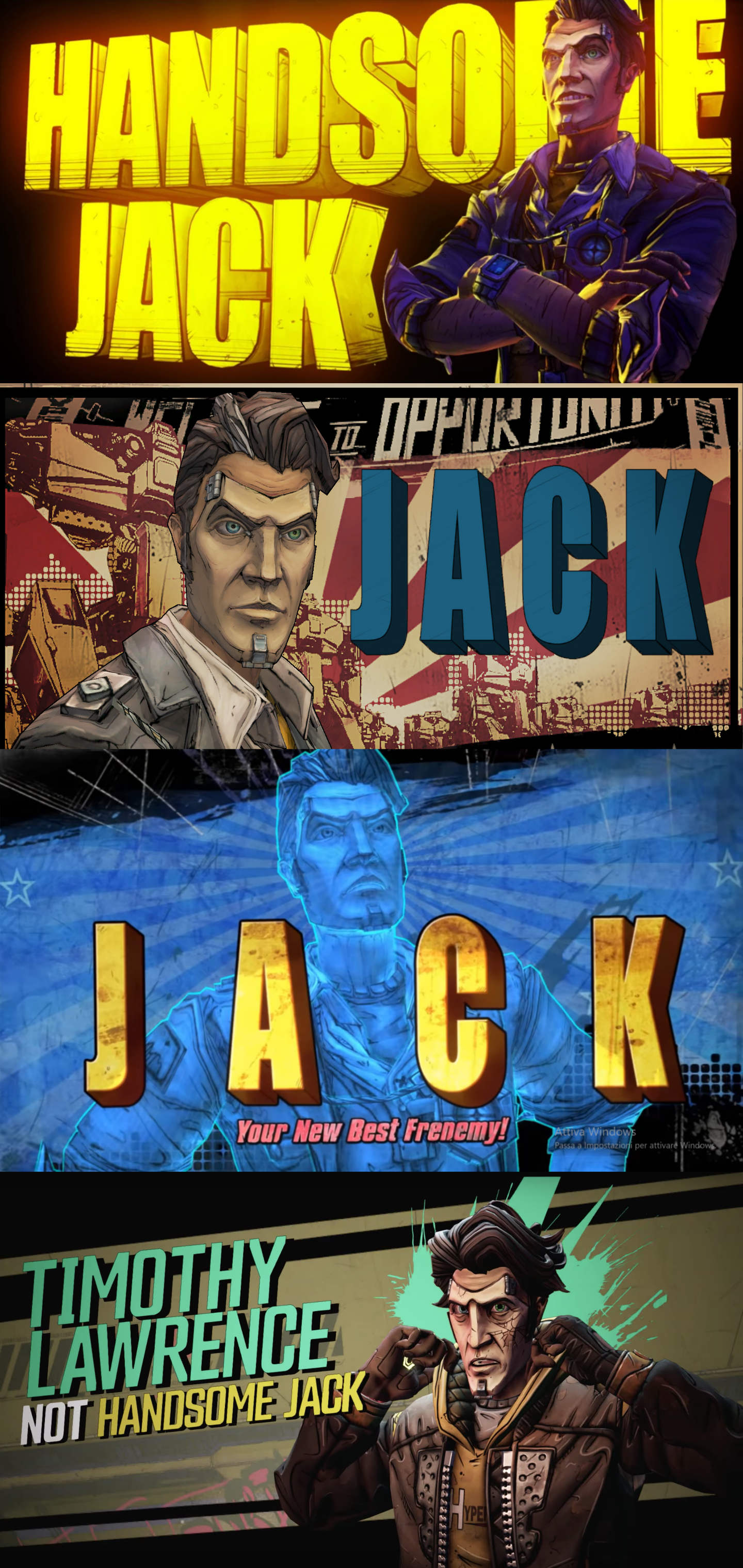 Borderlands Handsome Jack Wallpapers