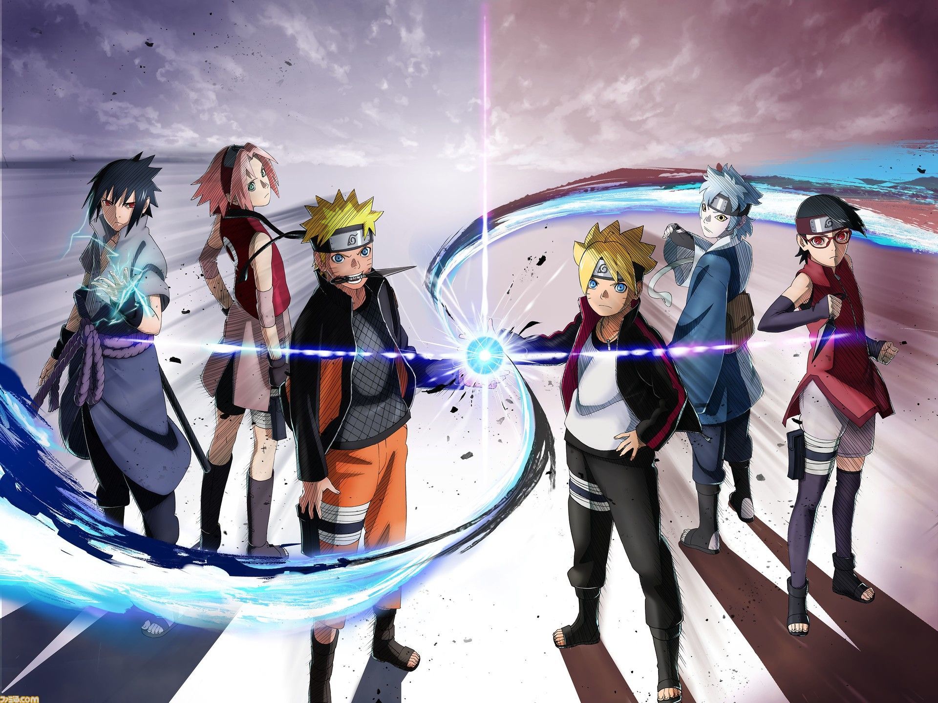 Boruto Team 7 Wallpapers