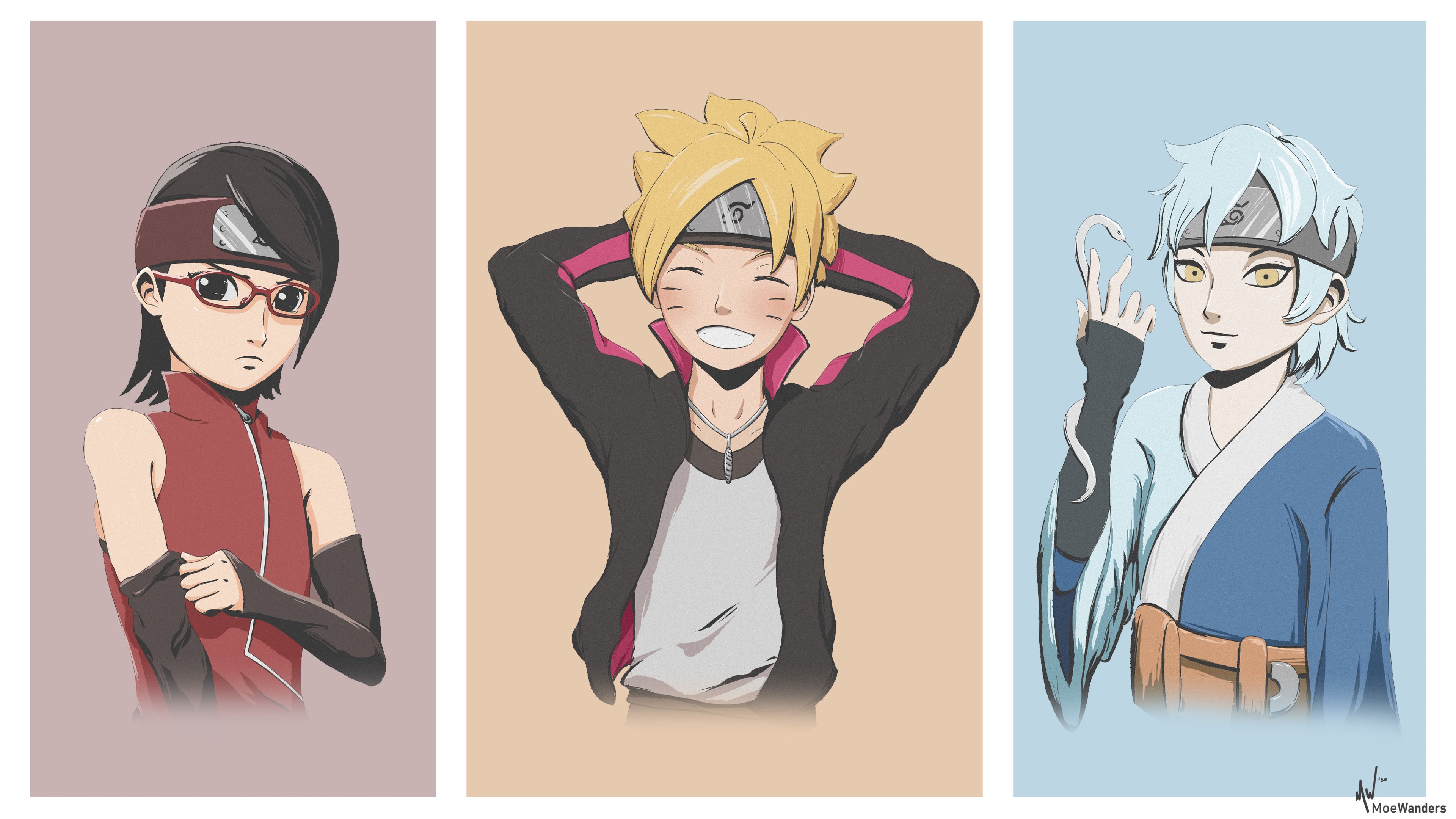 Boruto Team 7 Wallpapers