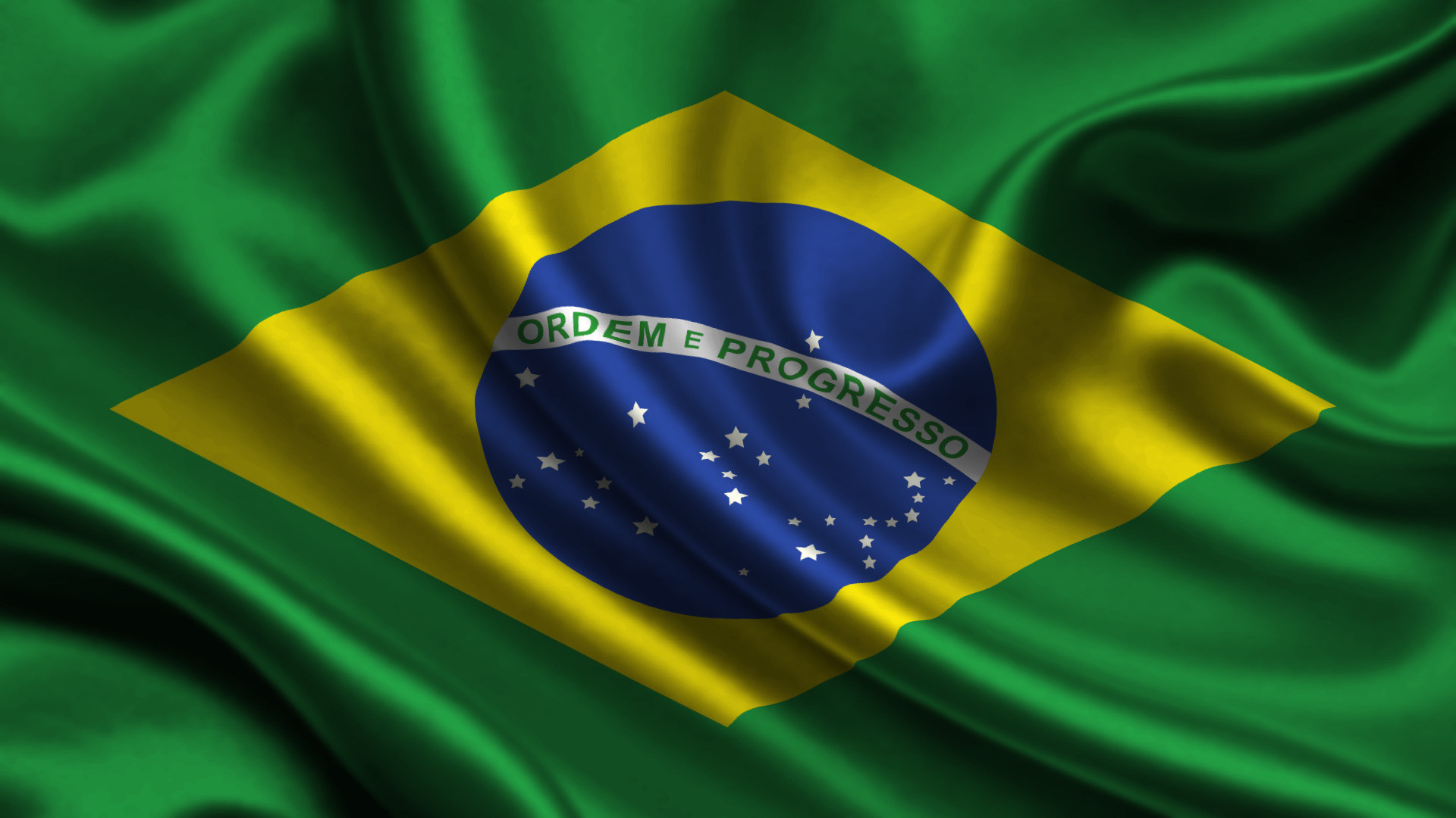 Brazil Flag 3D Wallpapers