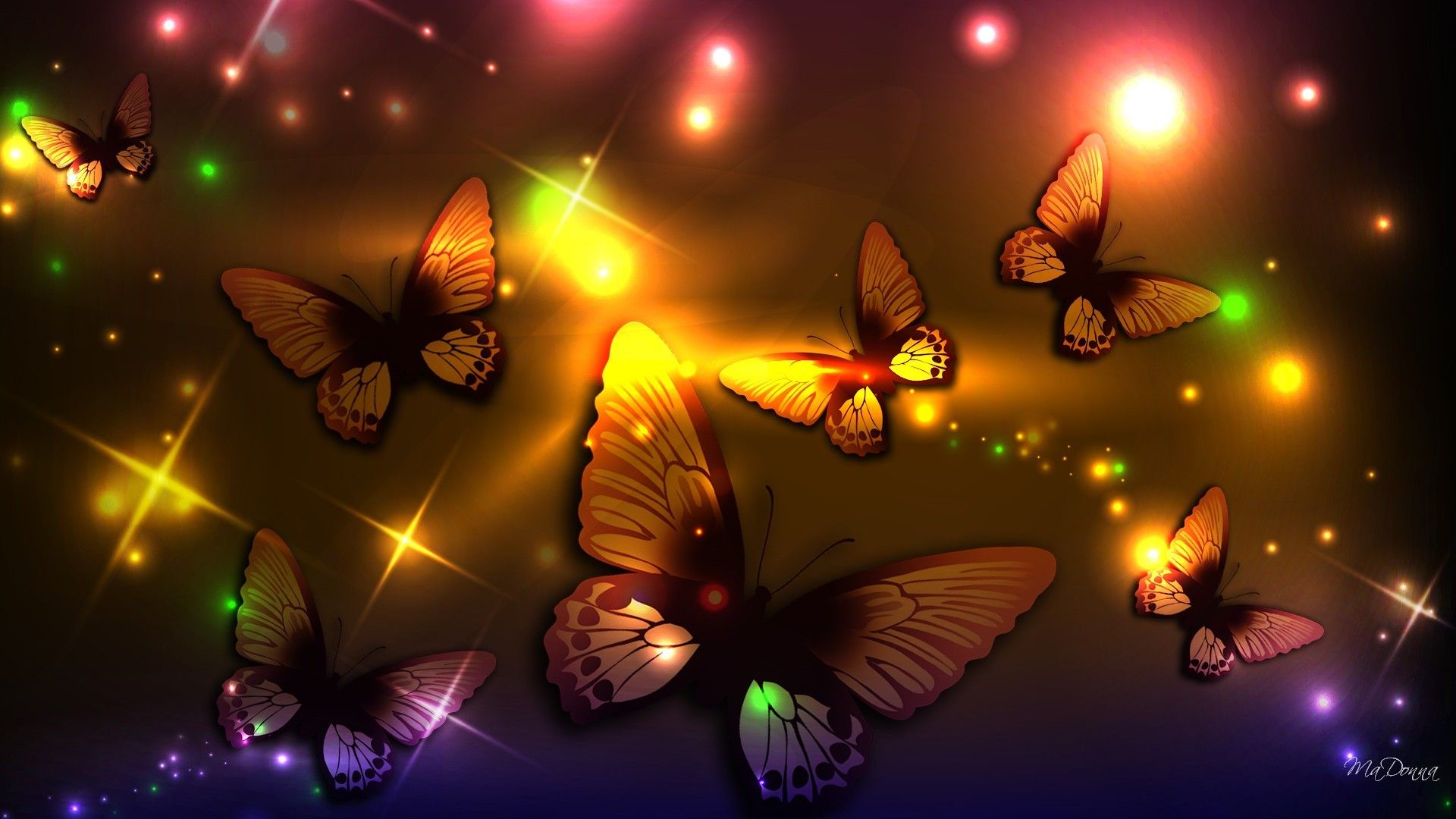 Bright Butterfly Wallpapers