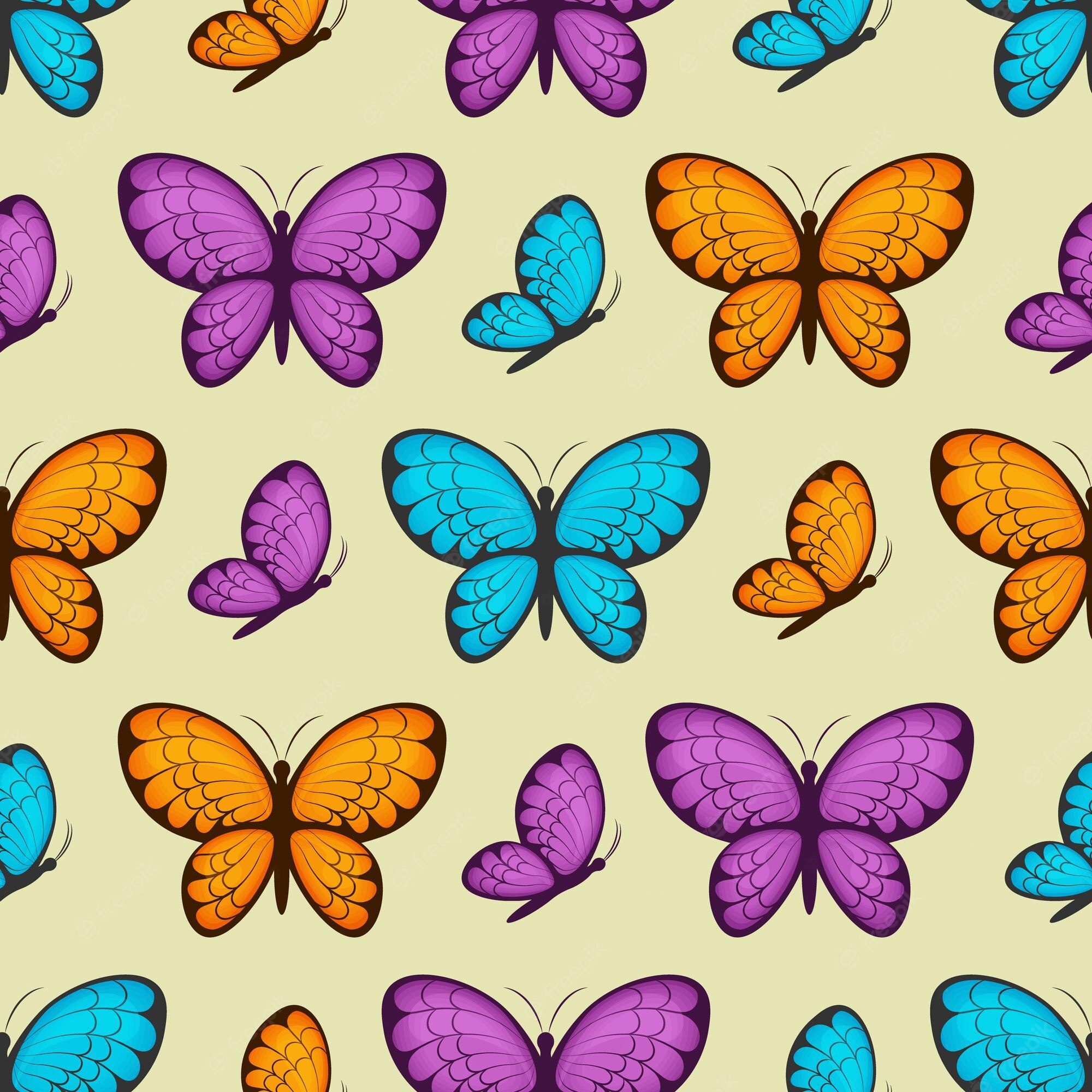 Bright Butterfly Wallpapers