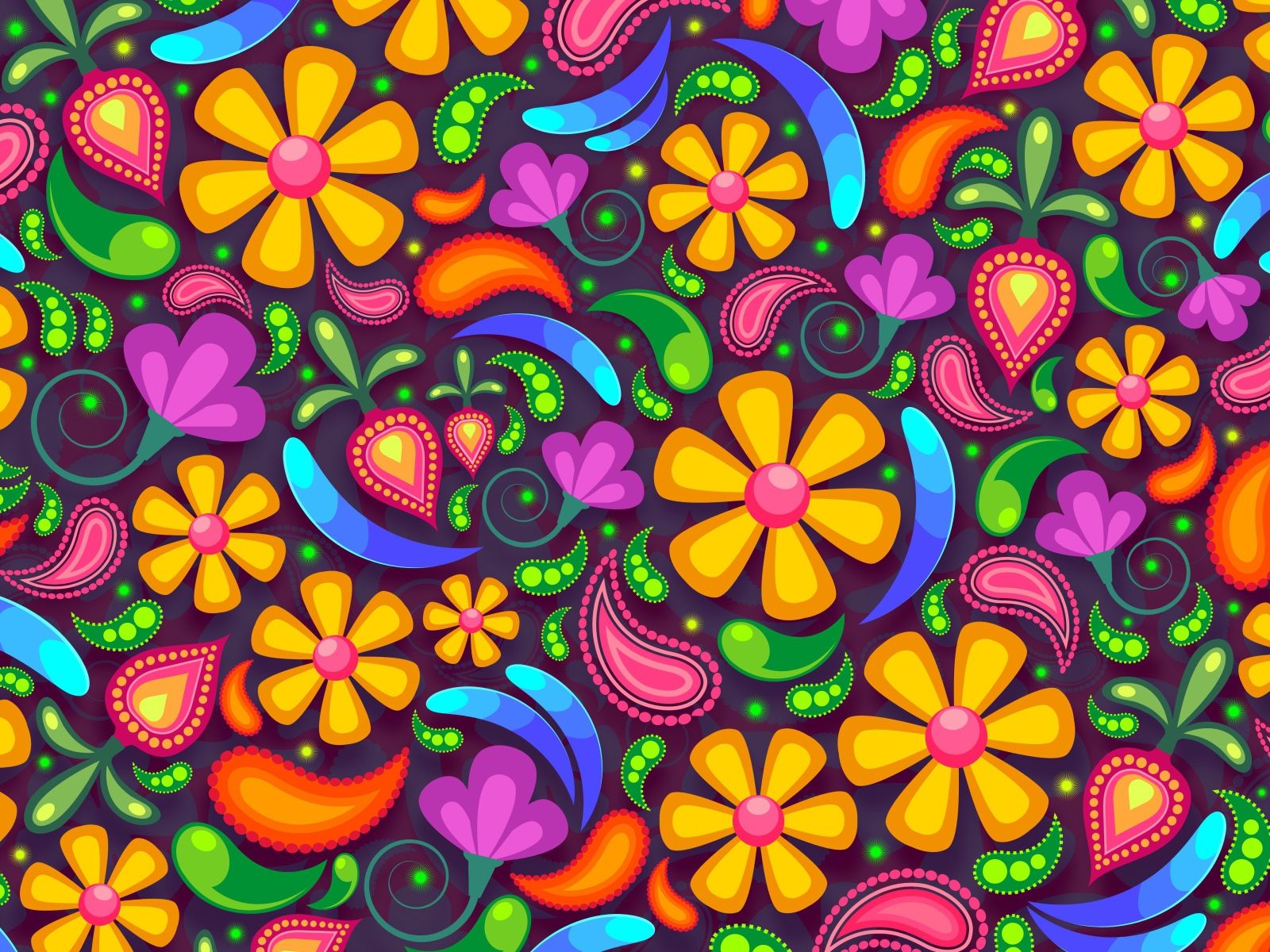 Bright Pattern Wallpapers