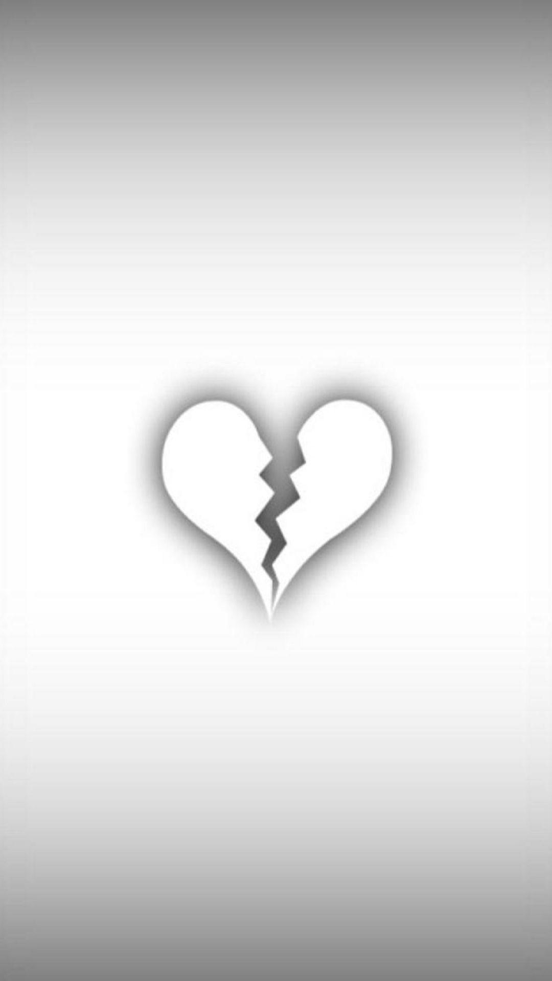 Broken Heart Black And White Wallpapers