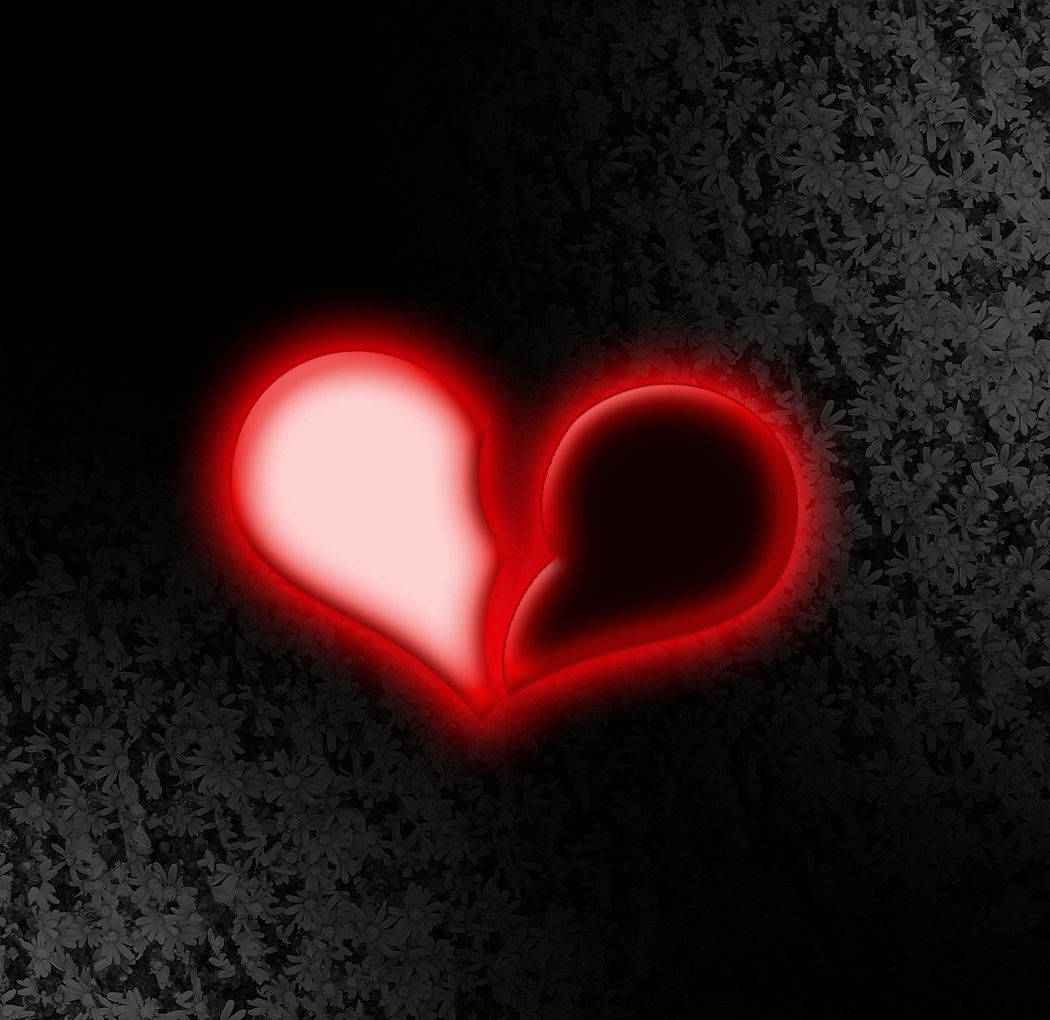 Broken Heart Black And White Wallpapers